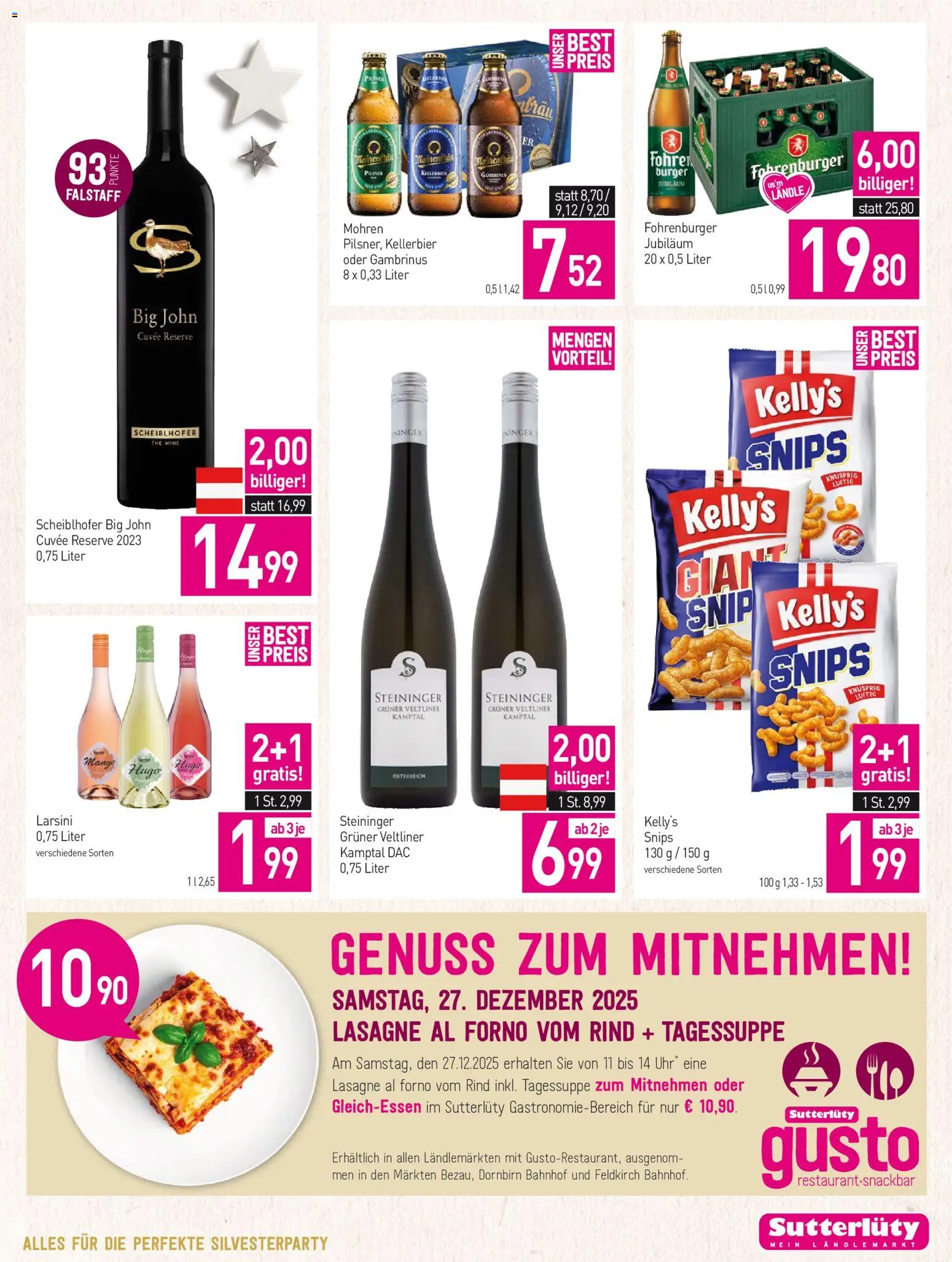 Sutterlüty Flugblatt gültig ab 27.12.2025 | Seite: 21