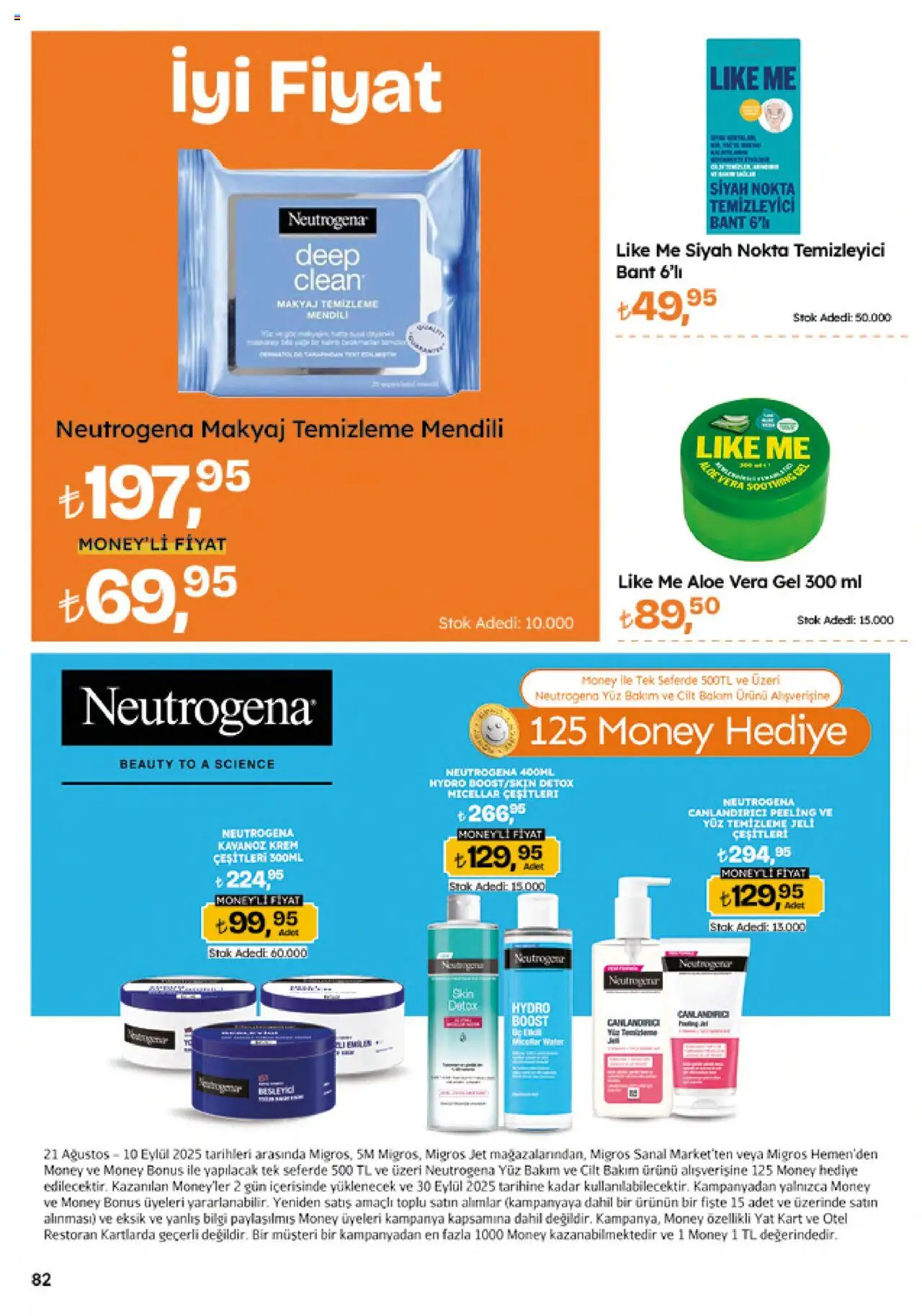 Migros Katalog - 5M Migroskop Dijital - 21.08.2025 tarihinden itibaren geçerlidir | Sayfa: 145 | Ürünler: Krem, Peeling, Makyaj, Bant