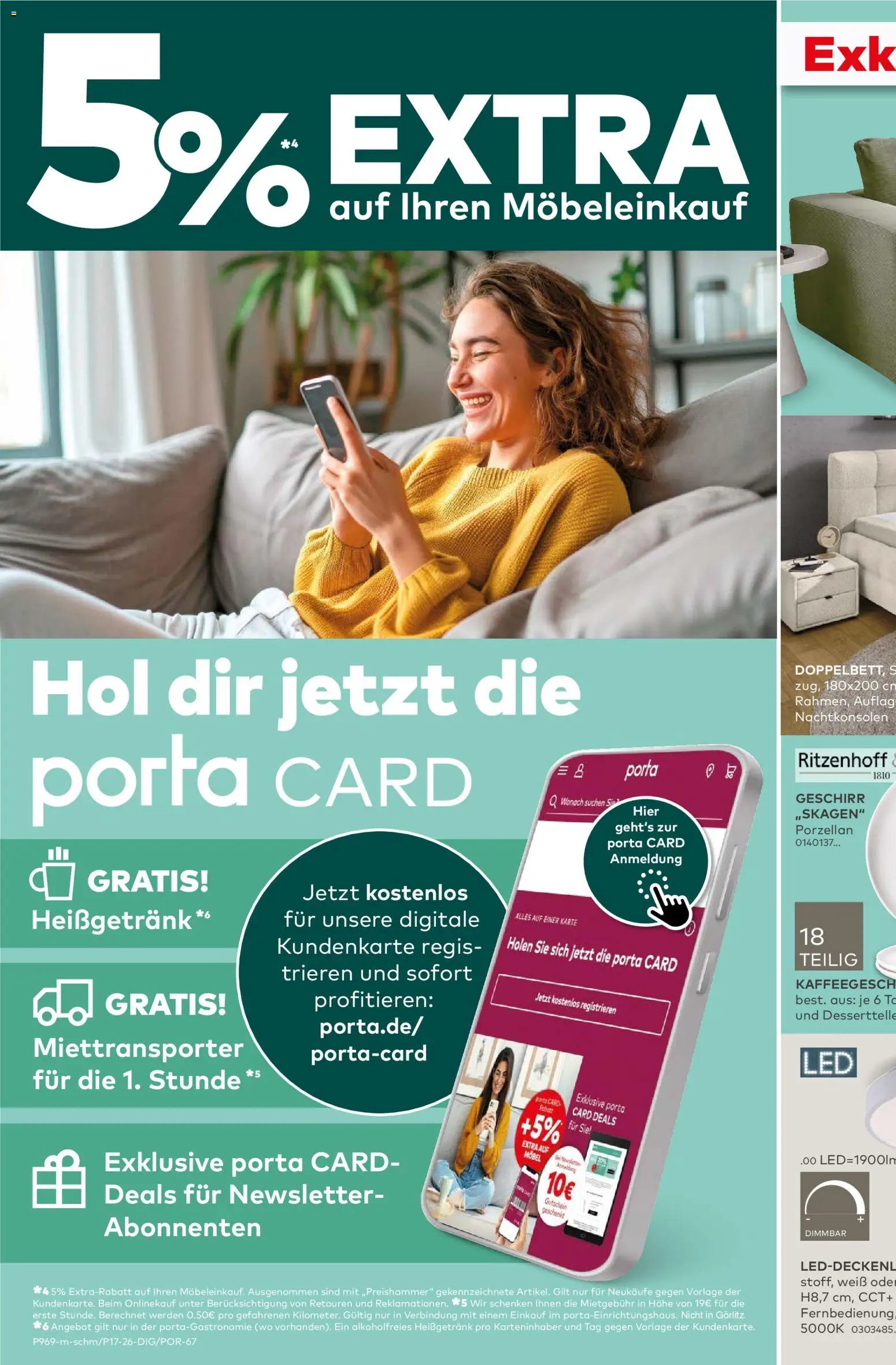 Porta! Prospekt Stendal – gültig ab 13.04.2026 | Seite: 2 | Produkte: Bett, Kleiderschrank, Schwebetürenschrank, Polsterbett