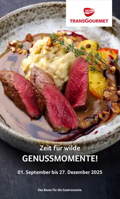 Transgourmet Zeit für wilde Gennusmomente ab 01.09.2025 gültig