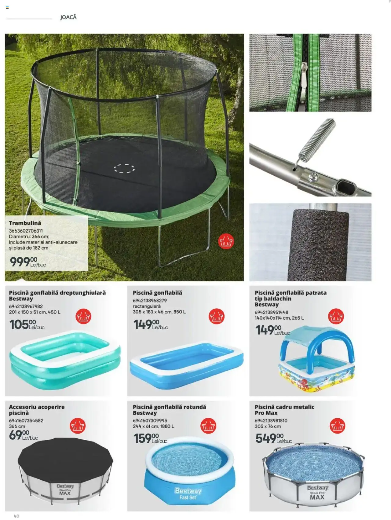 Noul catalog Brico Depot – valabil de la 28.03.2025 | Pagină: 40 | Produse: Piscină, Köpek Uzaklaştırıcılar