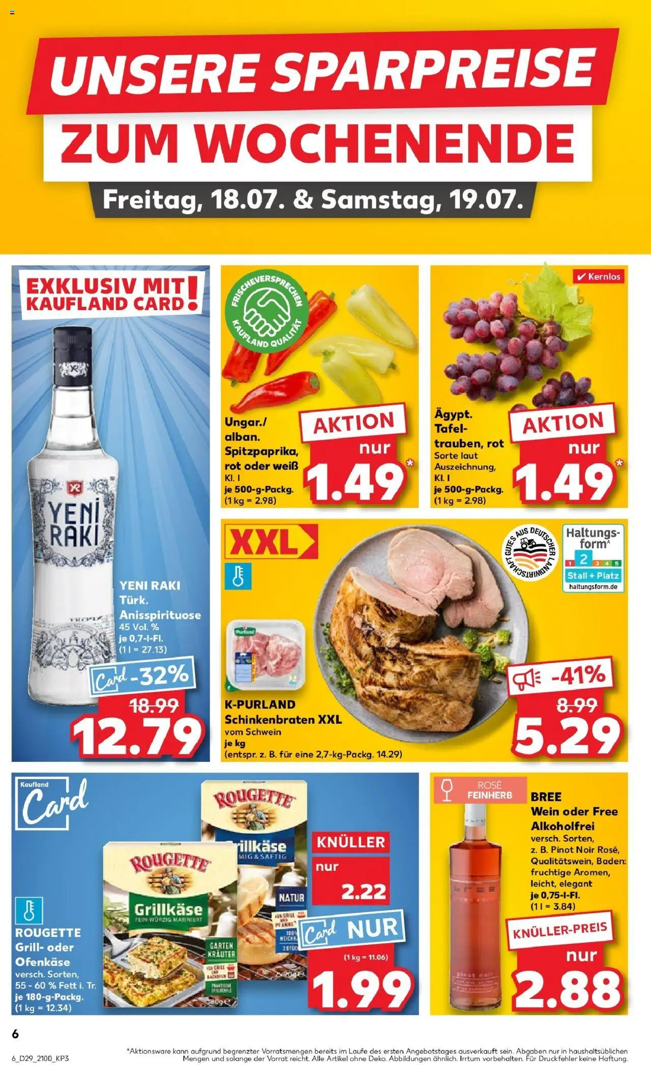 Kaufland prospekt Singen (Hohentwiel)	 - gültig ab dem 16.07.2025 | Seite: 8 | Produkte: Grill, Bree, Wein