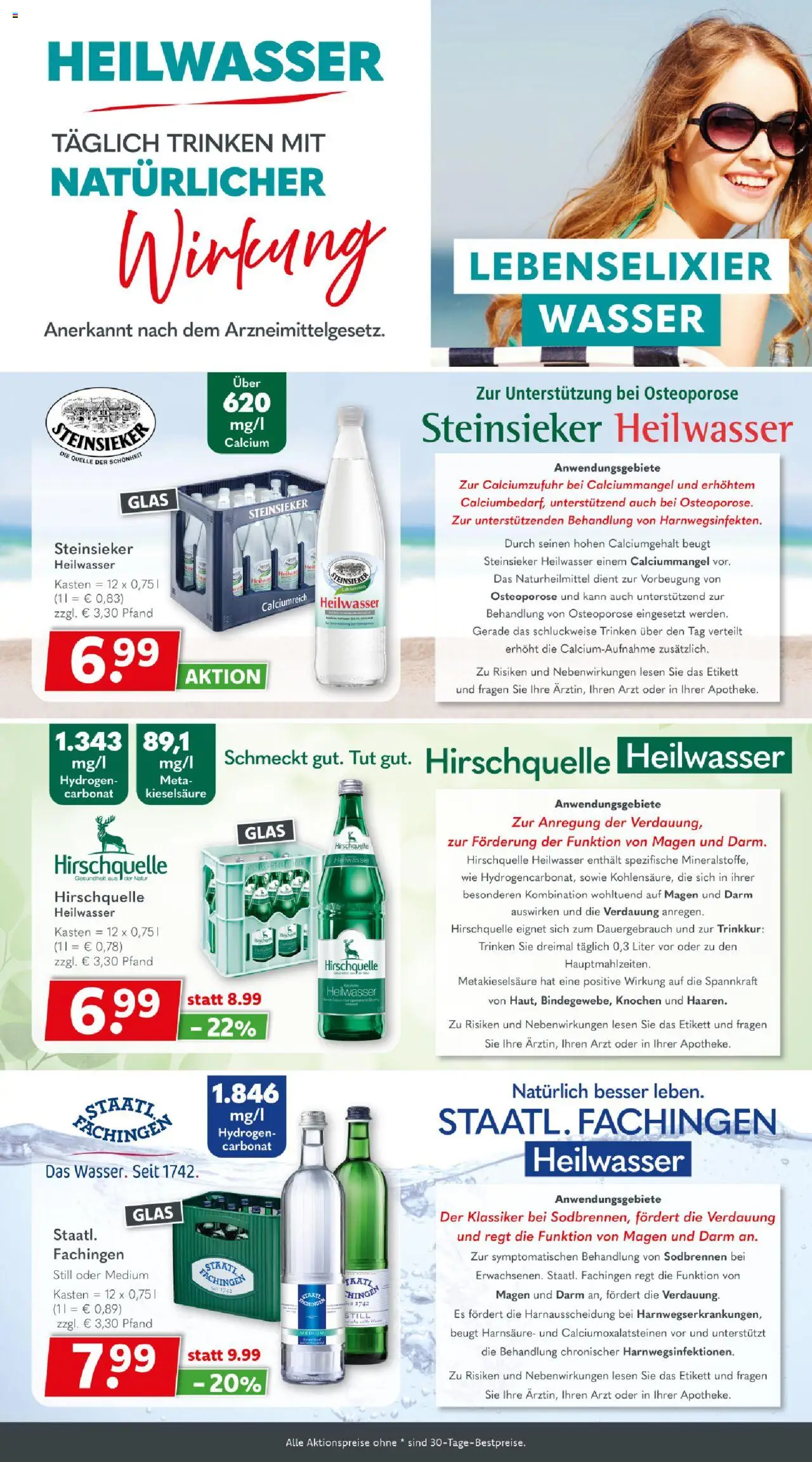 Getränkeland Prospekt 	 - gültig ab dem 01.09.2025 | Seite: 6 | Produkte: Staatl fachingen, Wasser