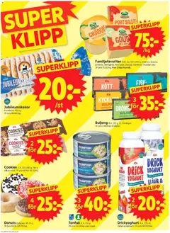 ICA Supermarket - Hjärnarp - Förhandsvisning av reklamblad från butik ICA Supermarket aktuell från 06.04.2026 | Sida: 2 | Produkter: Köttbuljong, Kycklingbuljong, Yoghurt, Tonfisk