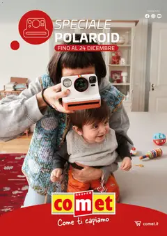 Anteprima del volantino Comet Polaroid catalogo valido a partire dal 24.11.2025