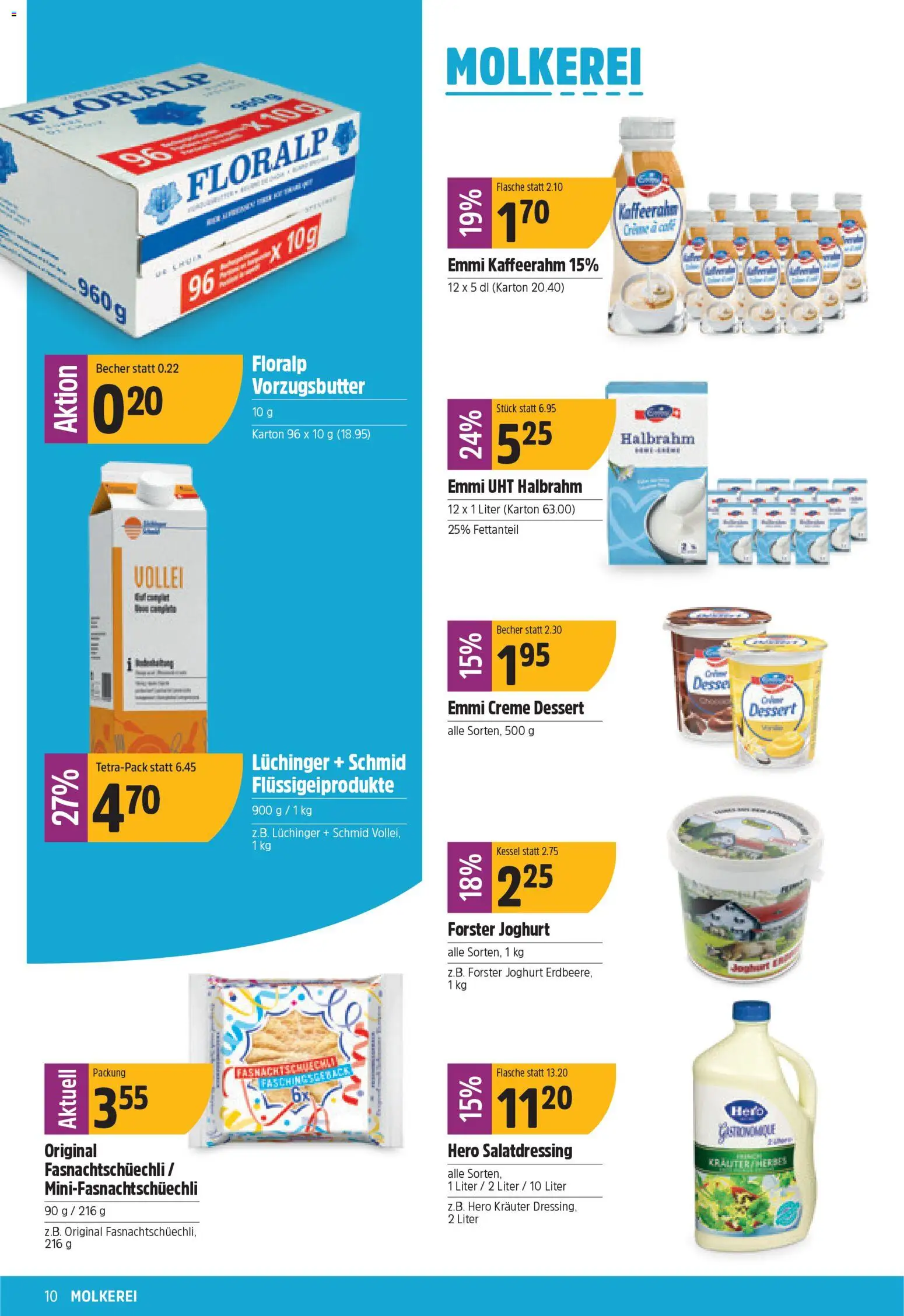 TopCC Aktionen – gültig ab 05.01.2026 | Seite: 10 | Produkte: Joghurt, Kessel, Creme
