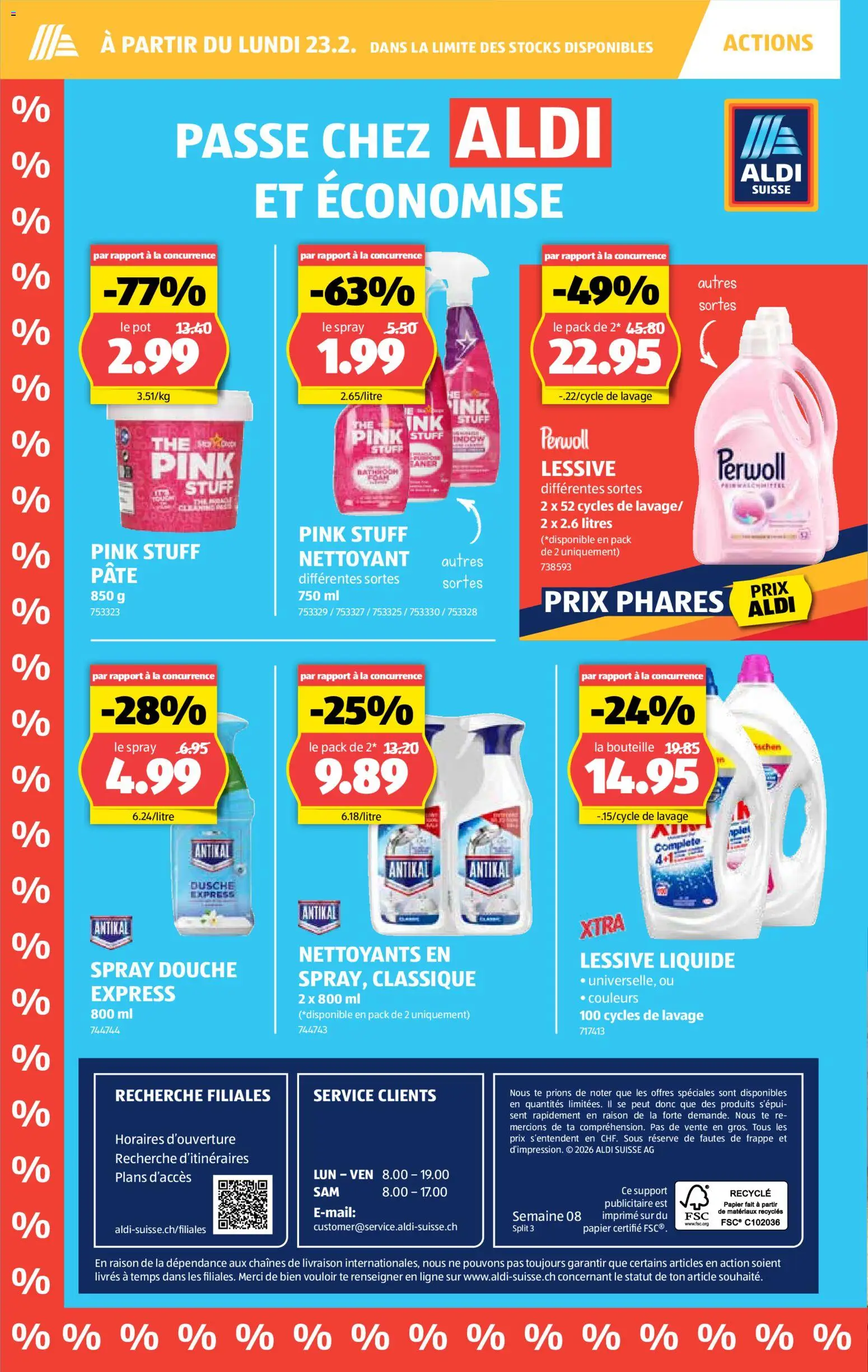 Aldi Aktionen FR – gültig ab 19.02.2026 | Seite: 2 | Produkte: Dusche