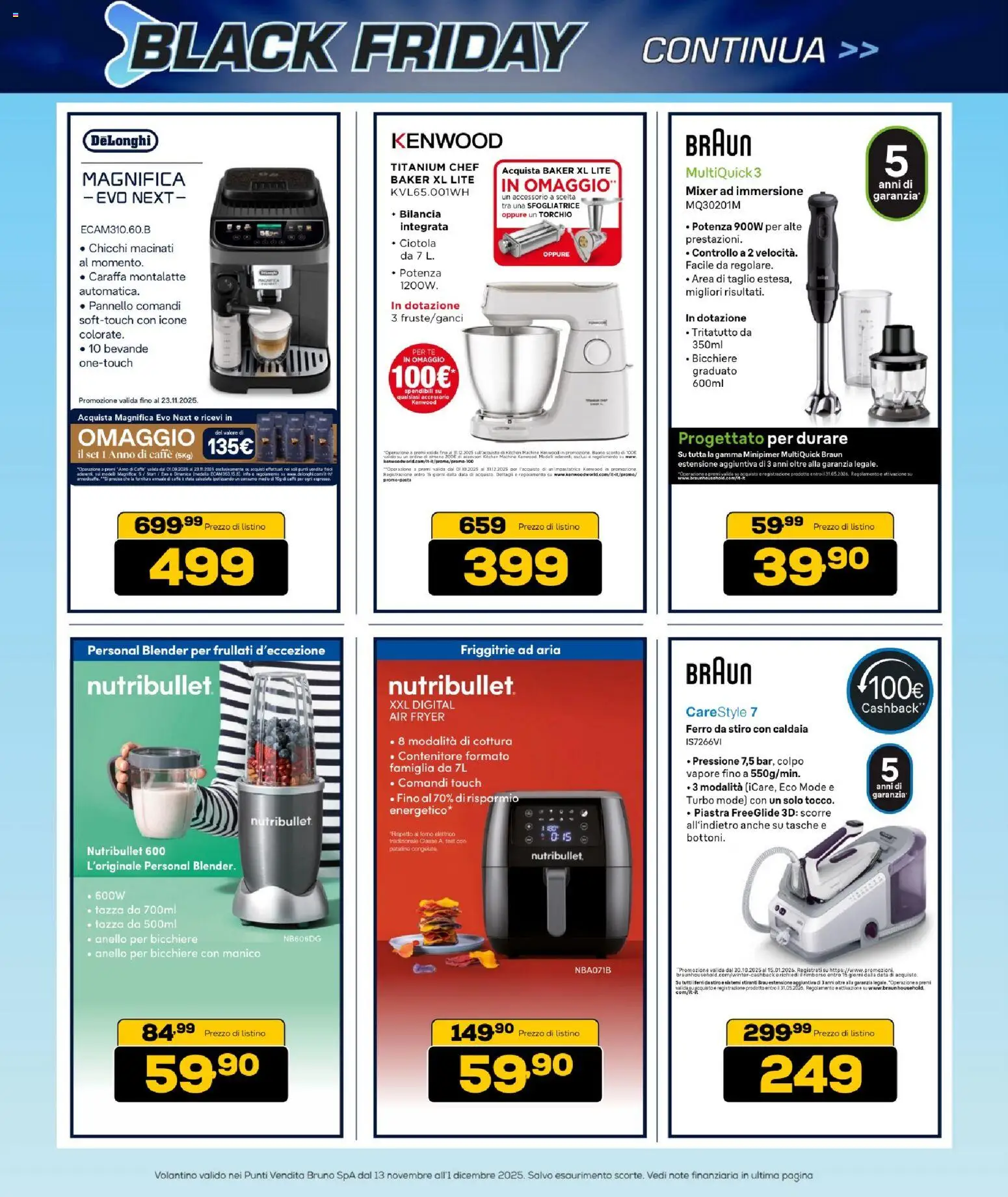 Volantino BRUNO del 13.11.2025 | Pagina: 53 | Prodotti: Patatine, Caldaia, Anello, Ciotola