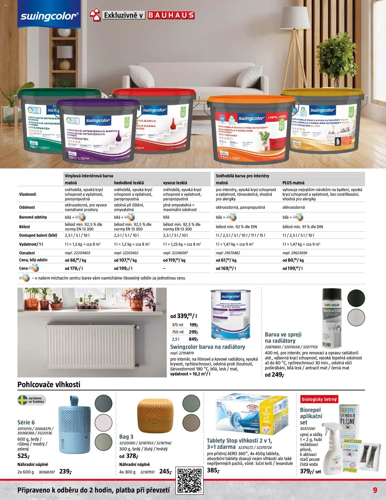 Bauhaus leták od 31.10.2025 | Strana: 9 | Produkty: Voda, Radiátor