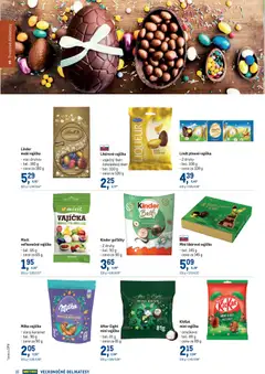 Metro leták platný od 11.03.2026 | Strana: 16 | Produkty: Lindt, Kinder, Milka, Mandle