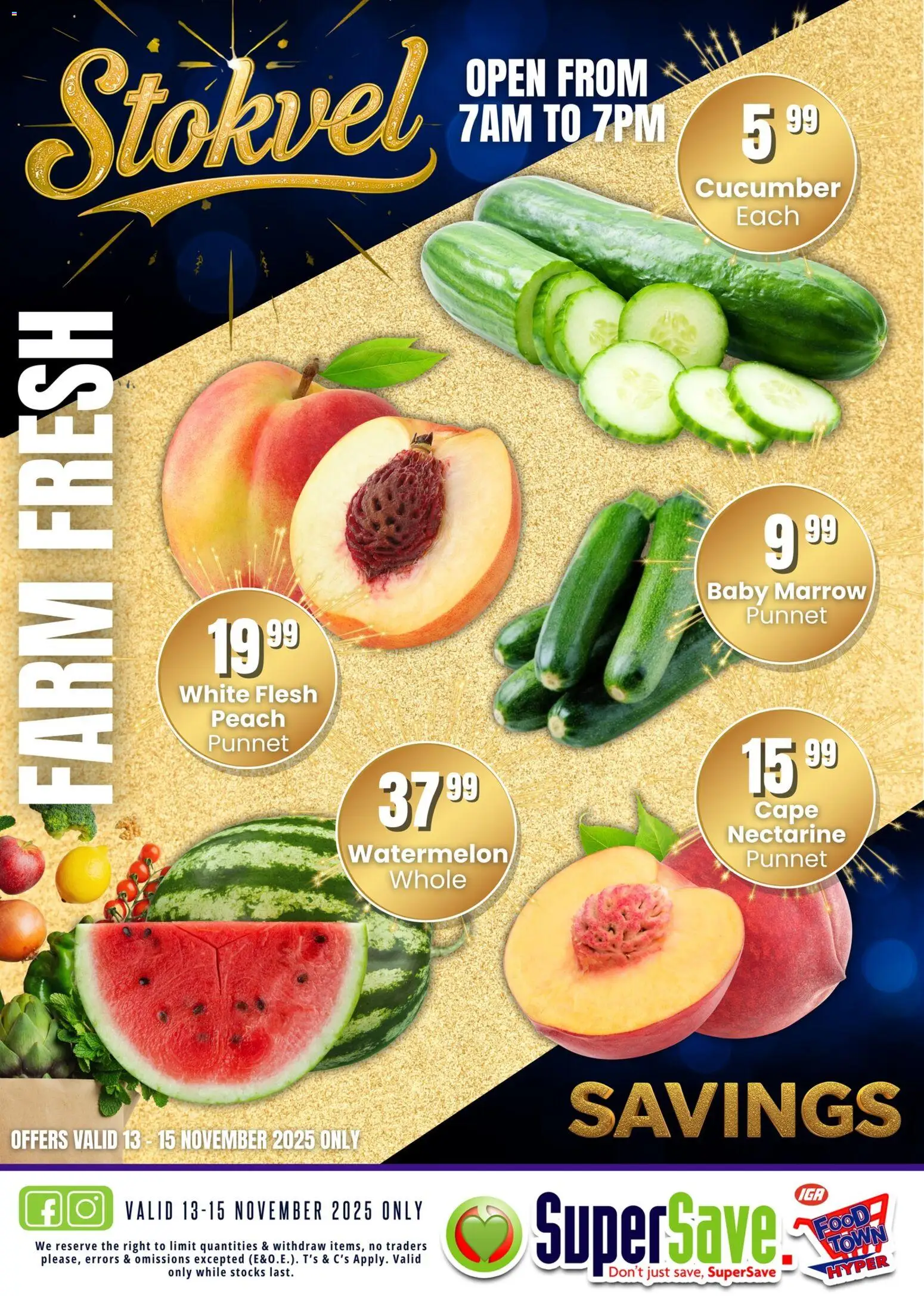 New Super Save catalogue – valid from 13.11.2025 | Page: 5 | Products: Peach