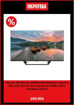 Katalog Chipoteka - Pregled kataloga iz trgovine Chipoteka, vrijedi od 08.12.2025 | Stranica: 6 | Proizvodi: Televizor, USB