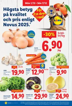 Lidl - erbjudanden - Förhandsvisning av reklamblad från butik Lidl aktuell från 01.12.2025 | Sida: 2