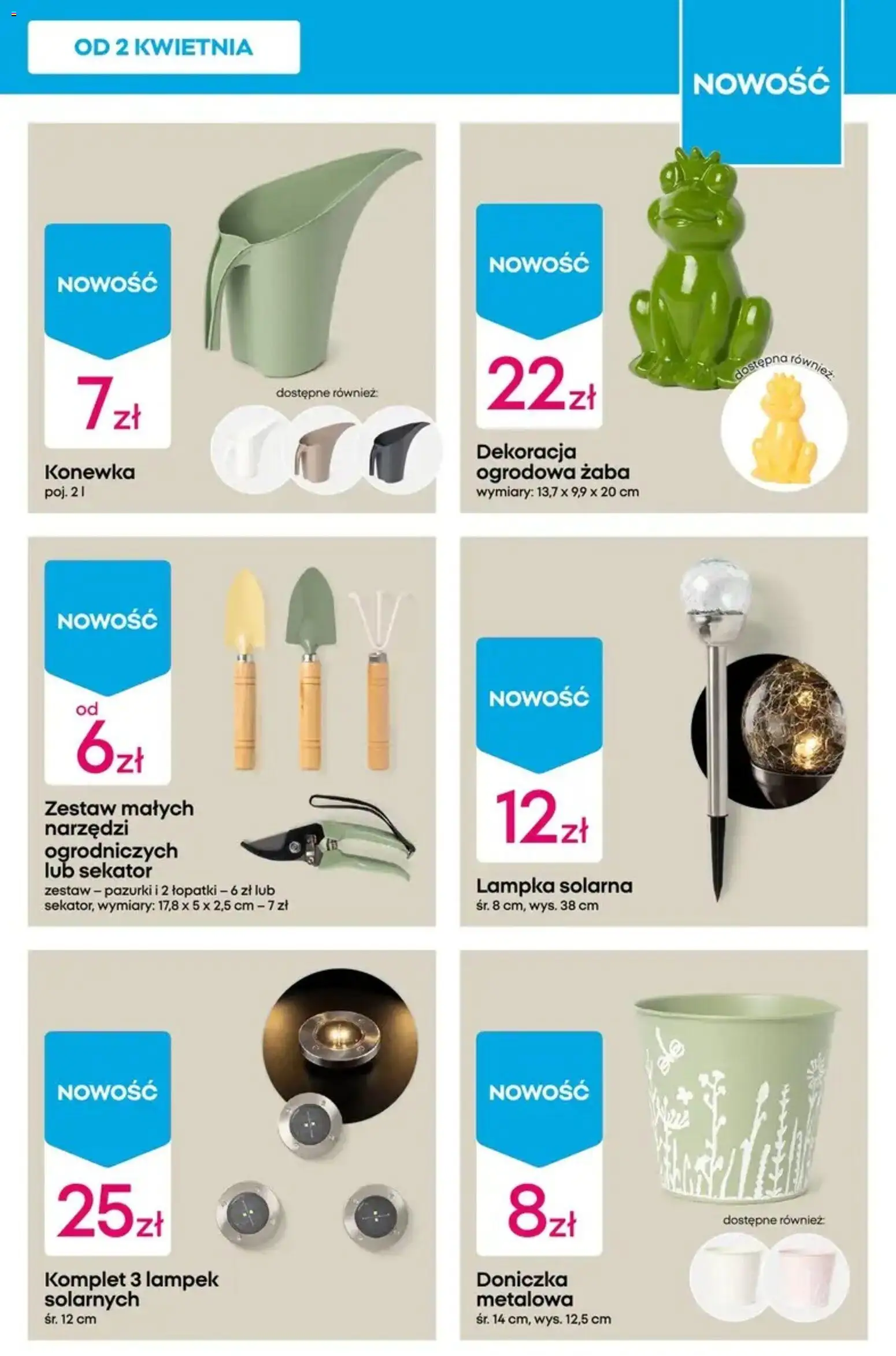 Pepco gazetka od 02.04.2026 | Strona: 7 | Produkty: Sekator, Doniczka