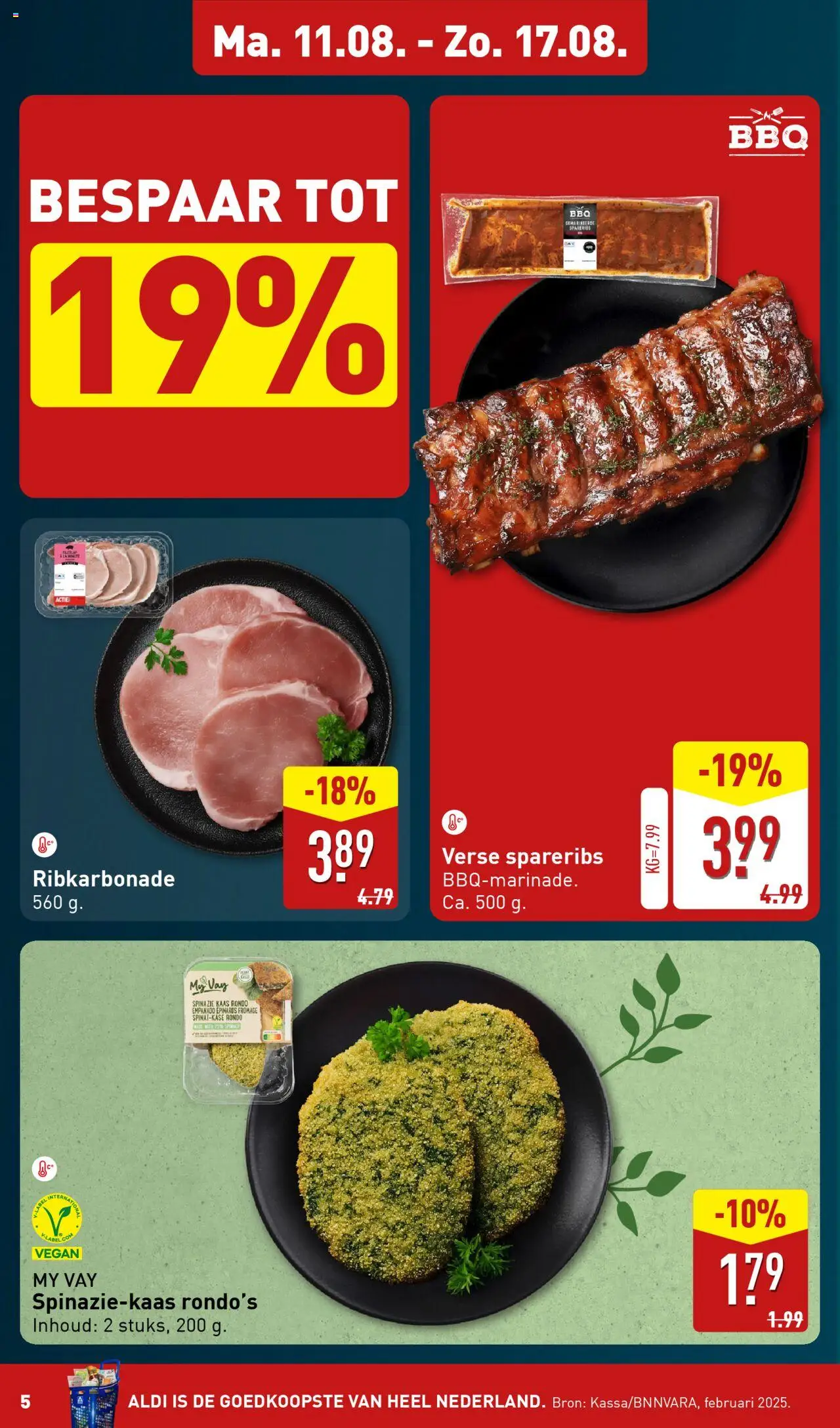 | Pagina: 5 | Producten: Spinazie, Kaas