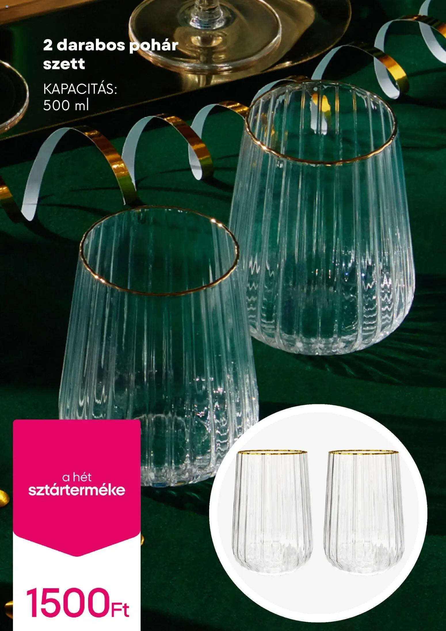 Pepco akciós ujság - amely érvényes a következő dátumtól: 18.12.2025 | Oldal: 4 | Termékek: Pohár