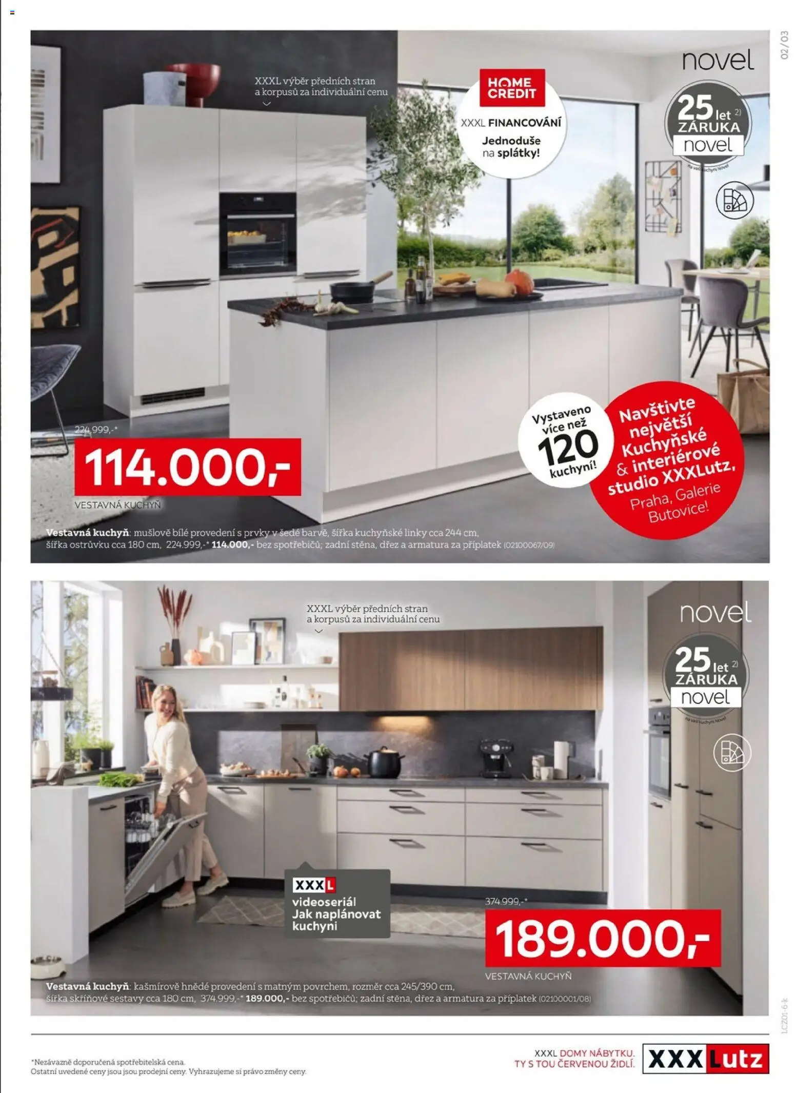 XXXLutz leták - XXXL inspirace v kuchyních od 26.01.2026 | Strana: 3 | Produkty: Dřez