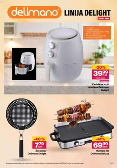 Mercator katalog akcije – veljaven od 22.01.2026 | Stran: 43 | Izdelki: Zar, Termostat, Grill, Časovnik