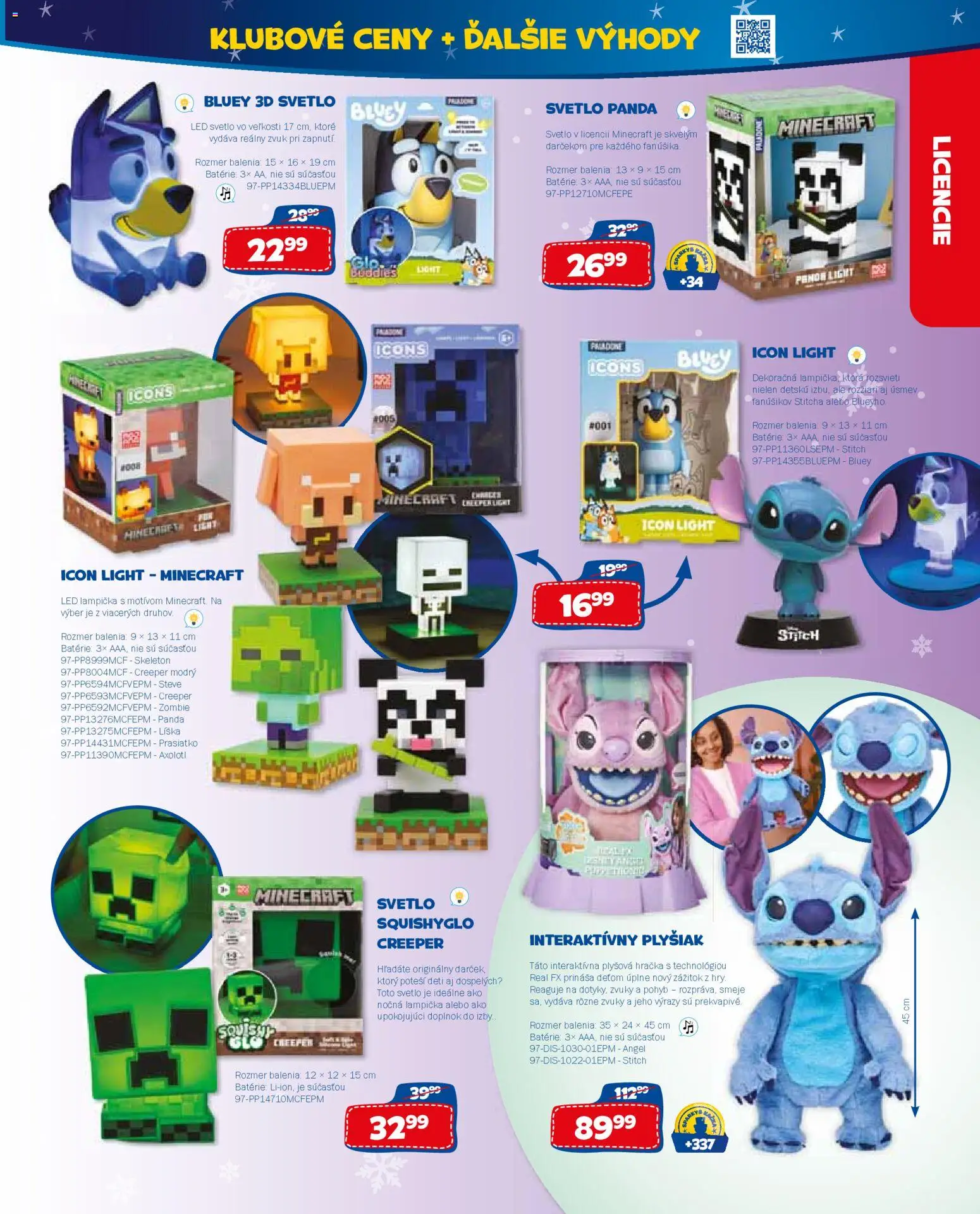 Nové ALLTOYS akcie – leták je platný od 19.11.2025 | Strana: 99 | Produkty: Svetlo, Led