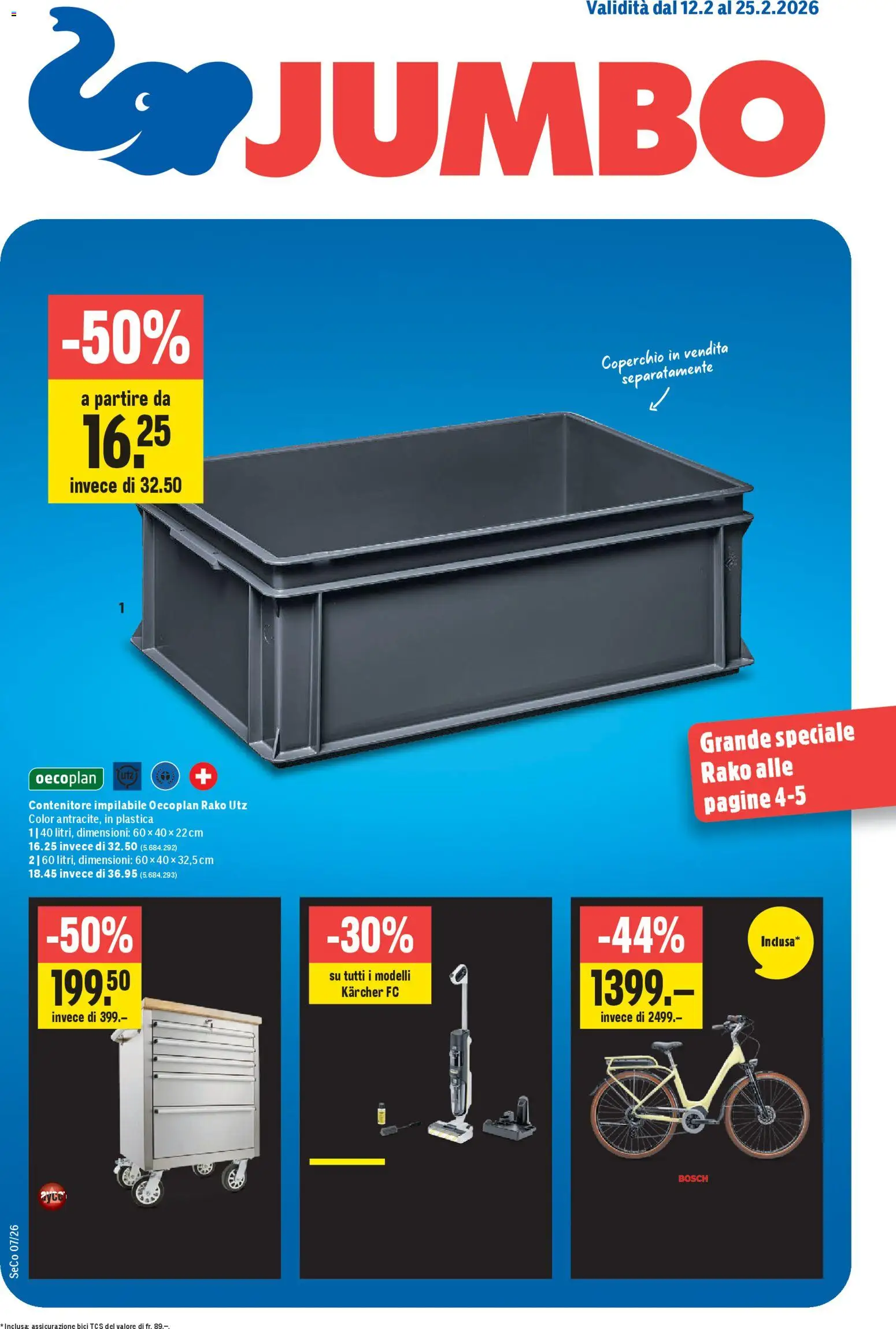 Jumbo Aktionen IT – gültig ab 12.02.2026 | Seite: 1 | Produkte: Bosch