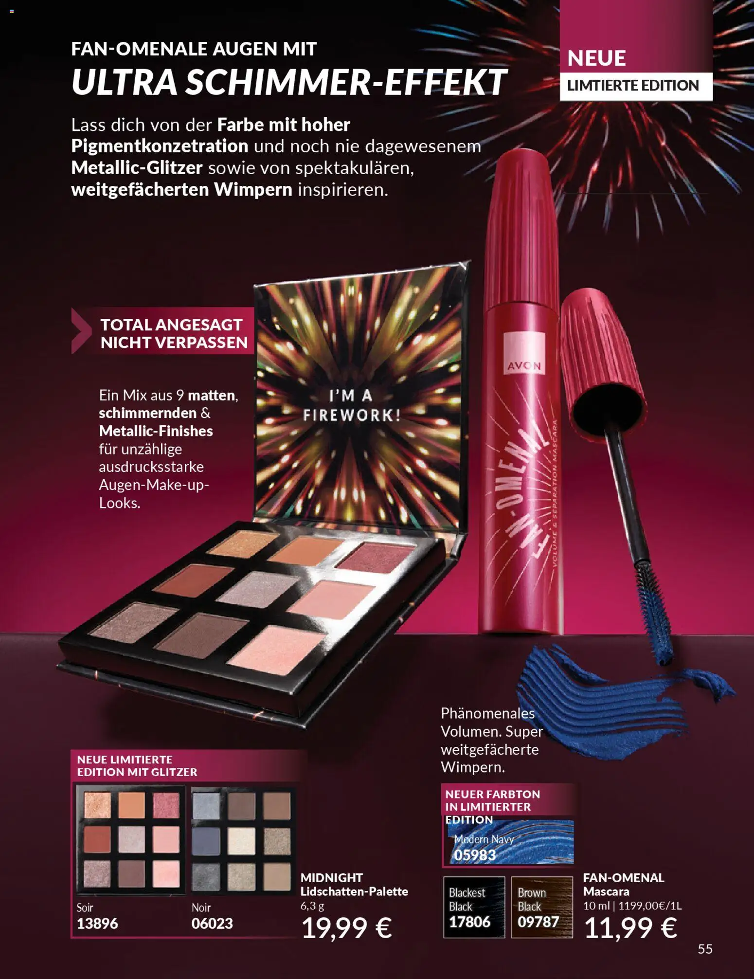 AVON Katalog Dezember 2025 – gültig ab 01.12.2025 | Seite: 57 | Produkte: Mascara