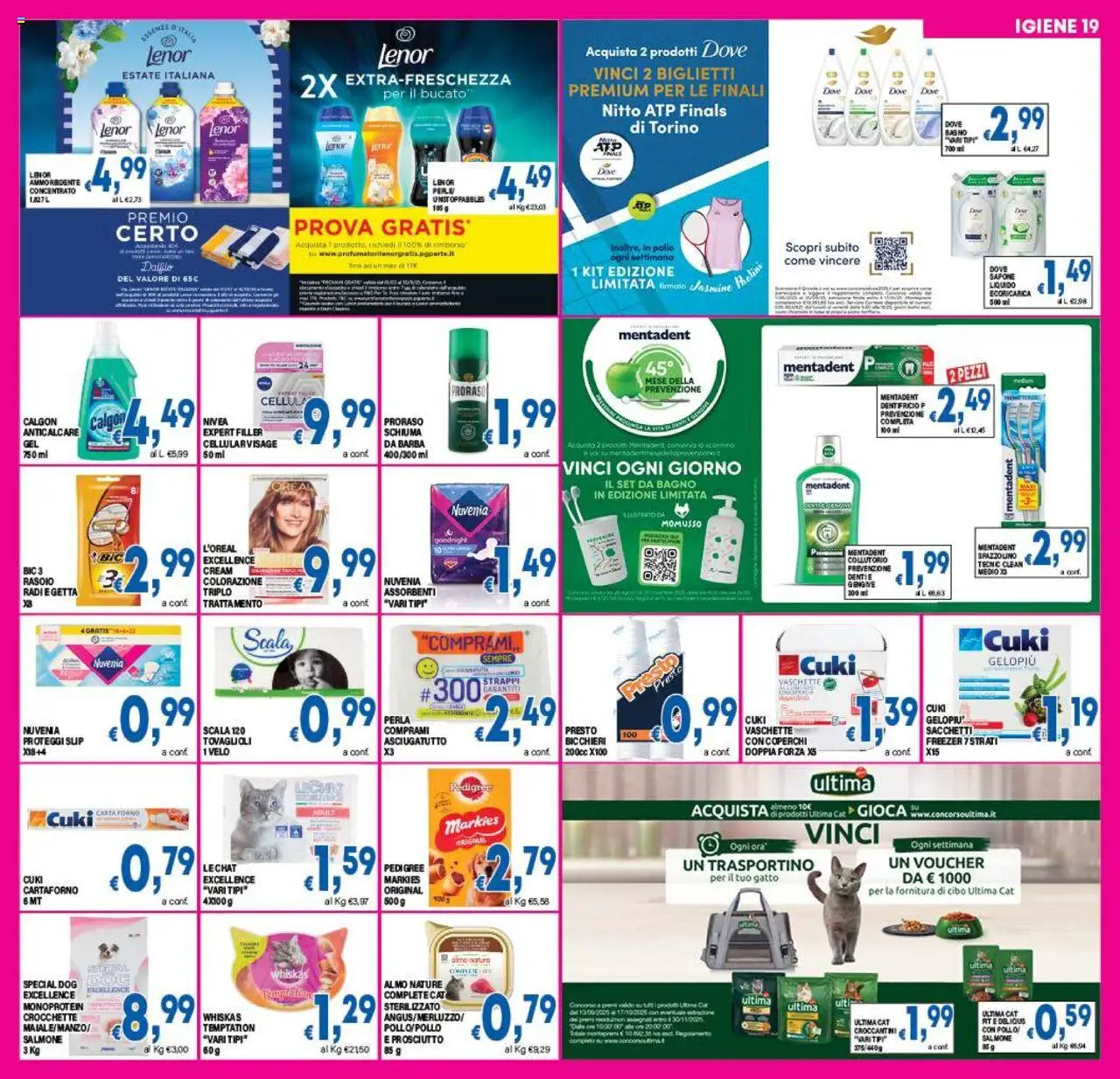 Volantino DEM del 17.09.2025 | Pagina: 19 | Prodotti: Sapone, Spazzolino, Collutorio, Prosciutto