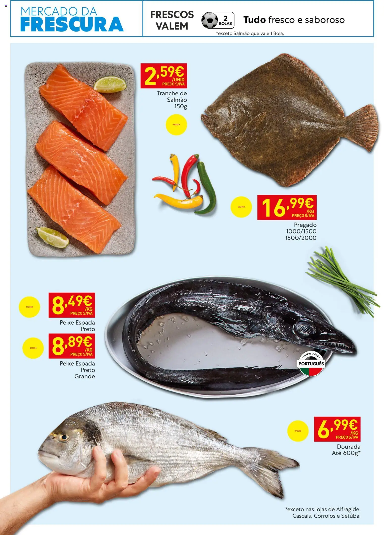 Recheio Horeca │ válido de 24.03.2026 | Página: 10 | Produtos: Dourada, Salmão, Peixe