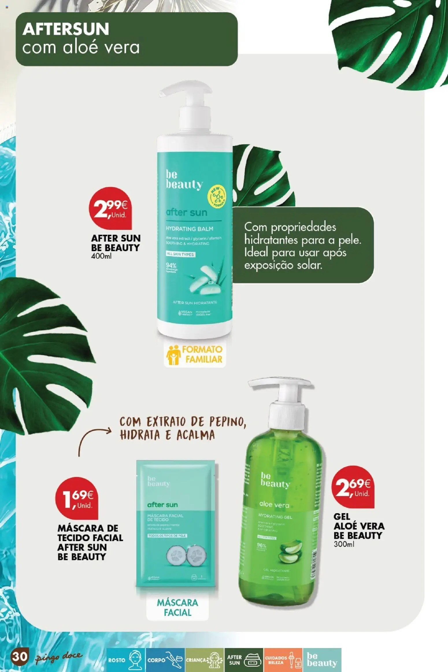 Pingo Doce Catálogo de solares 2026 │ válido de 24.03.2026 | Página: 30 | Produtos: Máscara facial