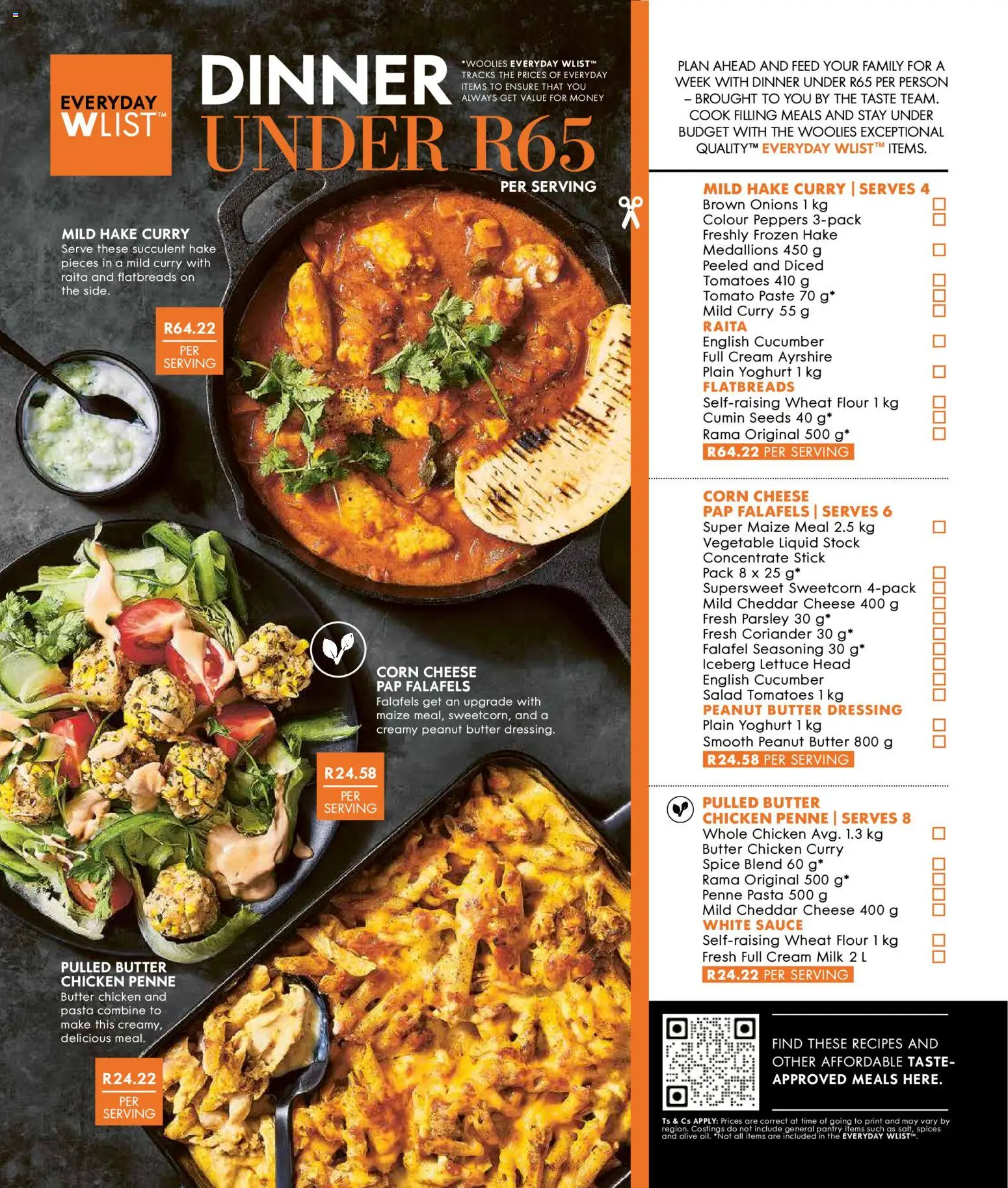 New Woolworths catalogue – valid from 20.04.2026 | Page: 8 | Products: Milk, Tomatoes, Pasta, Seasoning