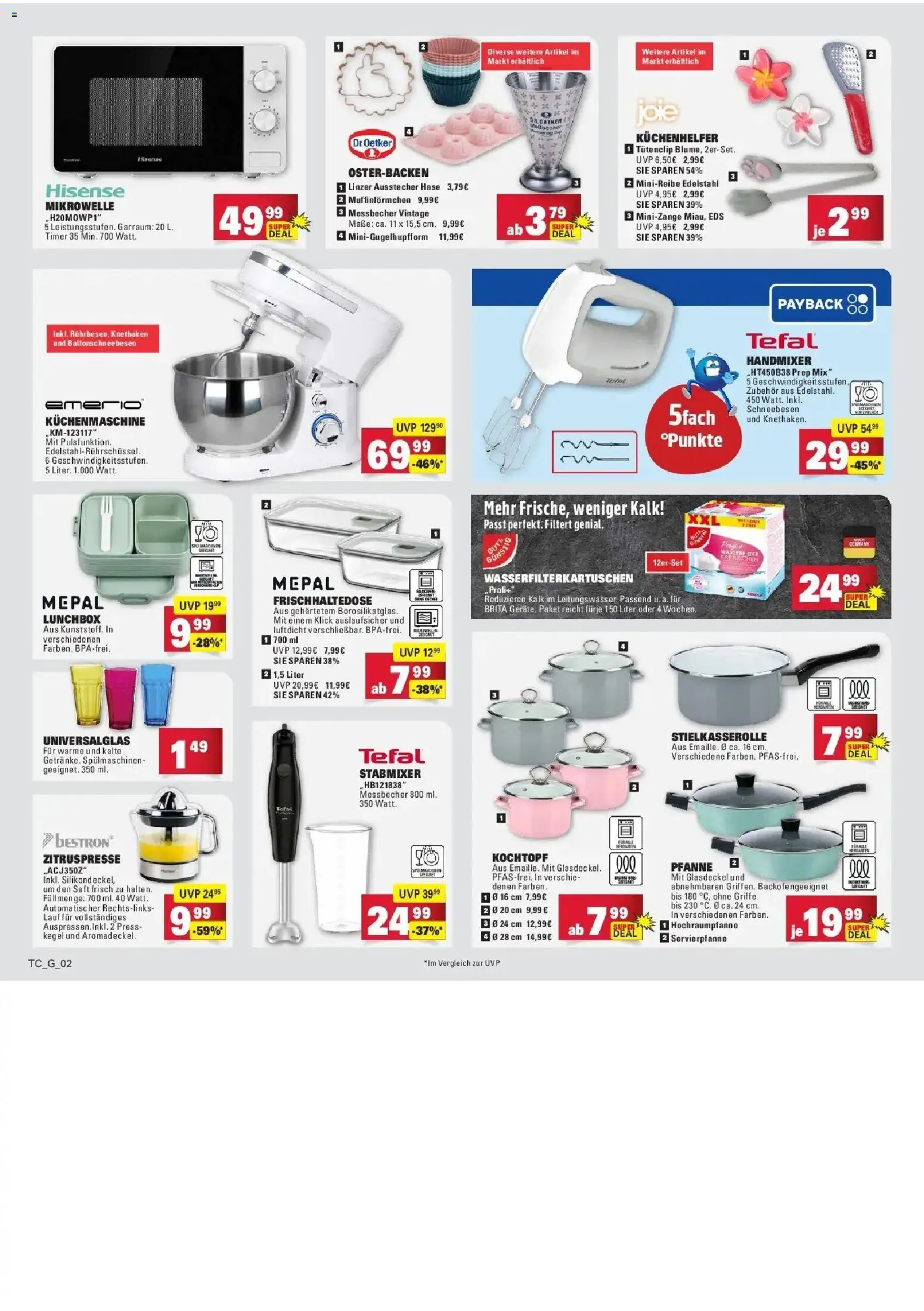 Edeka prospekt Wörth Am Rhein	 – gültig ab 02.03.2026 | Seite: 55 | Produkte: Hisense, Mikrowelle, Handmixer, Saft