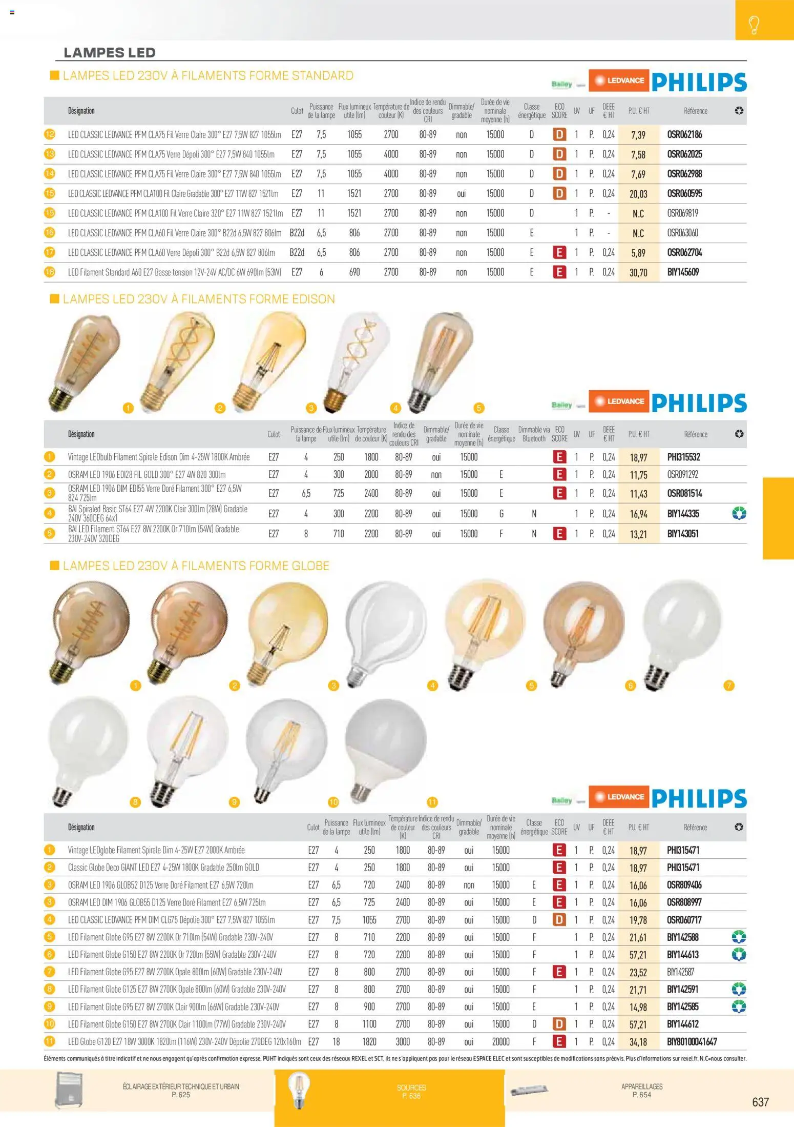 {H1} | Page: 129 | Produits: Lampe