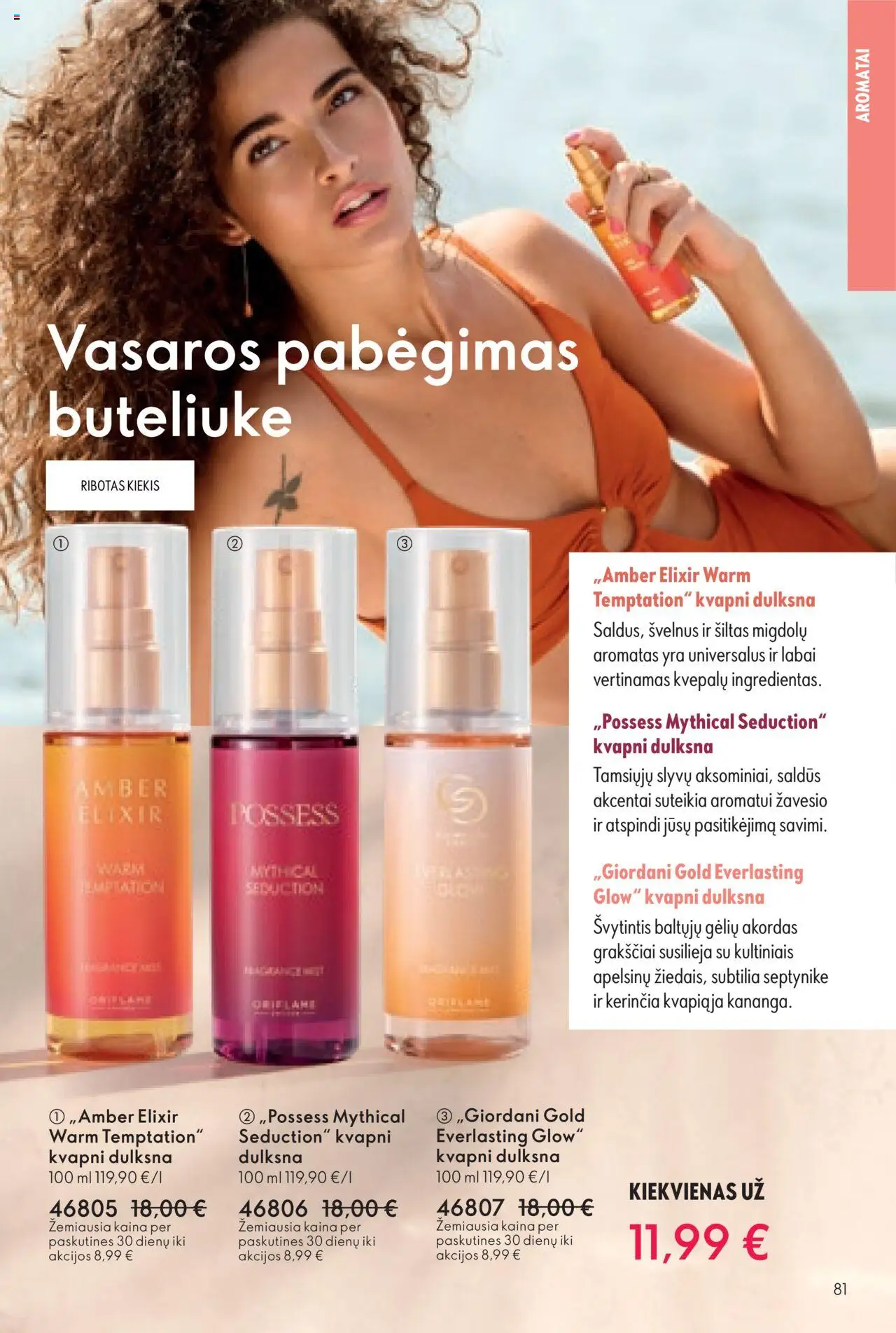 Oriflame akcijos nuo 08.10.2025 | Puslapis: 81