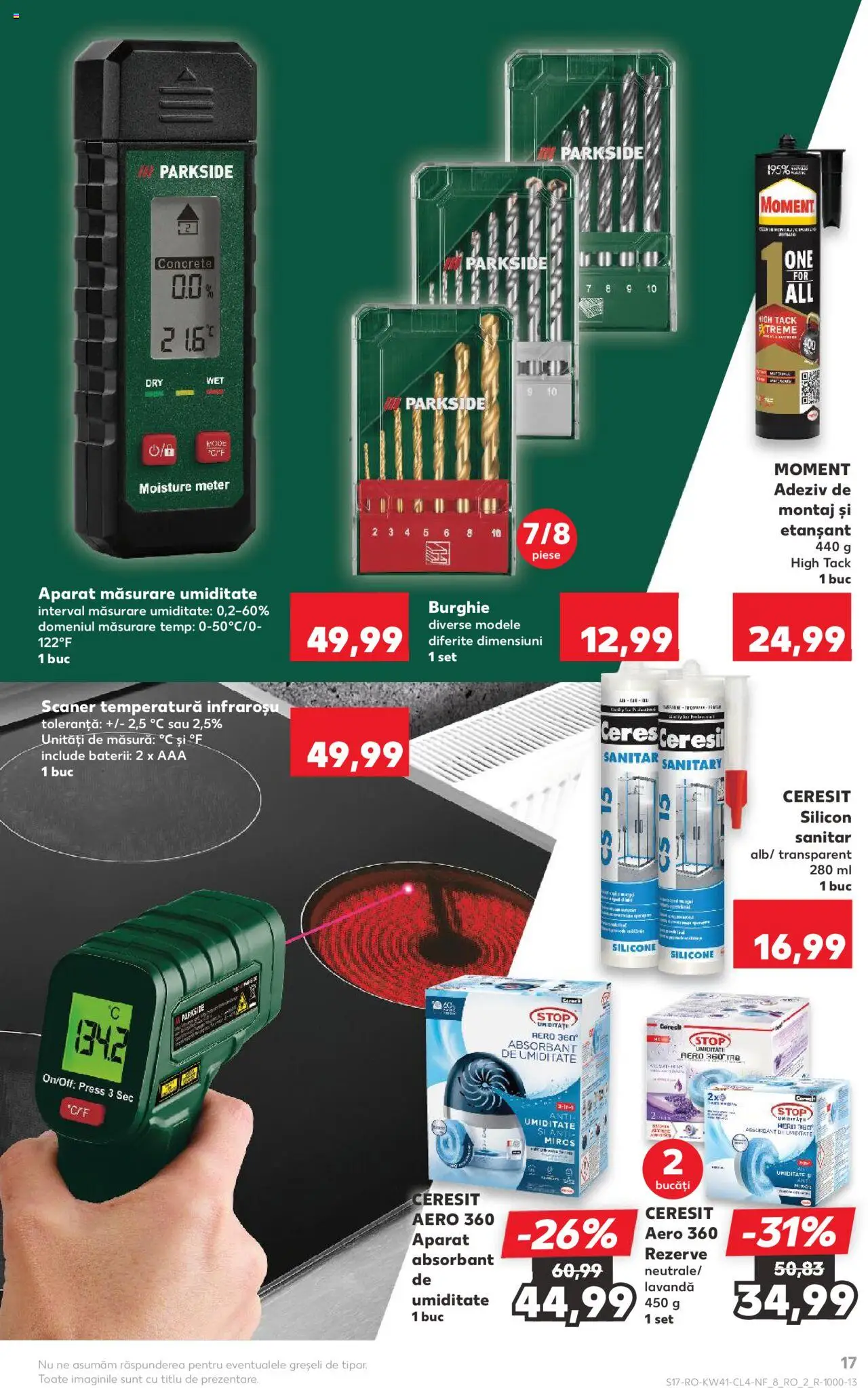 Noul catalog Kaufland – valabil de la 08.10.2025 | Pagină: 17 | Produse: Baterii, Adeziv
