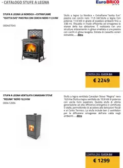 Anteprima del volantino Eurobrico Stufe a Legna catalogo valido a partire dal 23.07.2025 | Pagina: 17