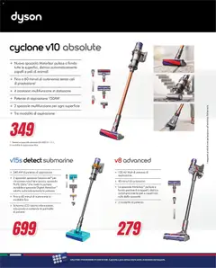 Anteprima del volantino Trony Sottocosto Brescia catalogo valido a partire dal 13.12.2025 | Pagina: 9 | Prodotti: Spazzola, Rullo, Schermo, Dyson