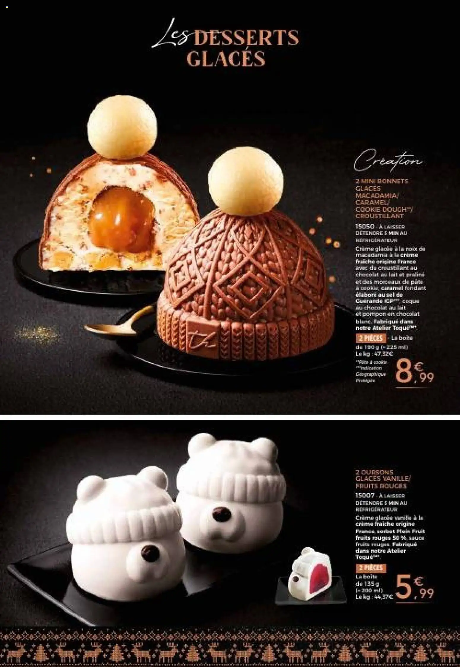 {H1} | Page: 40 | Produits: Glaces, Réfrigérateur, Chocolat, Crème