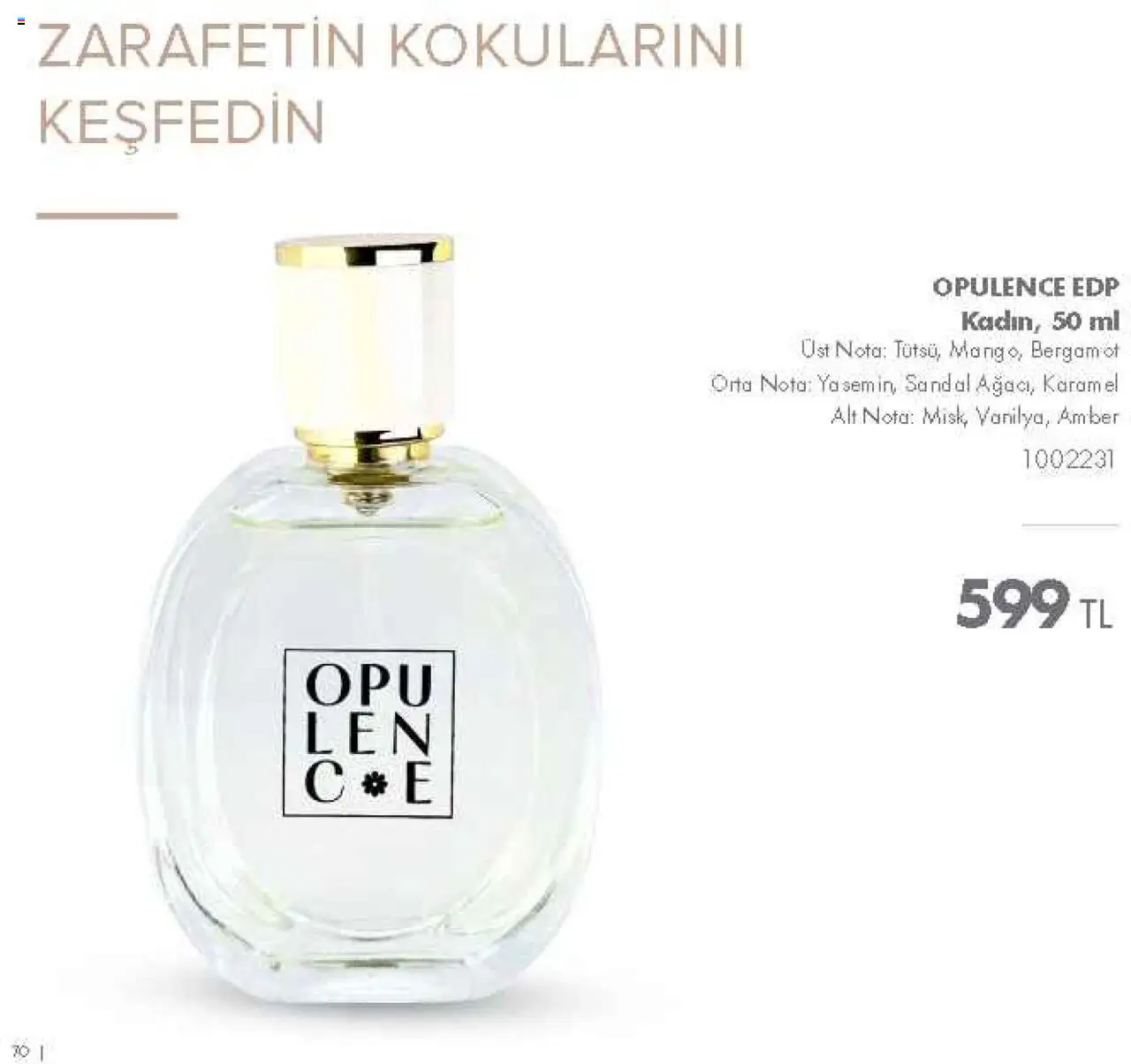 Farmasi Katalog - 01.09.2025 tarihinden itibaren geçerlidir | Sayfa: 70