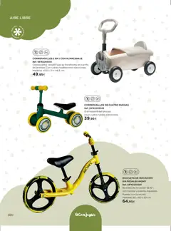 Vista previa El Corte Inglés ofertas válido desde el 27.10.2025 | Página: 360 | Productos: Bicicleta, Almacenaje