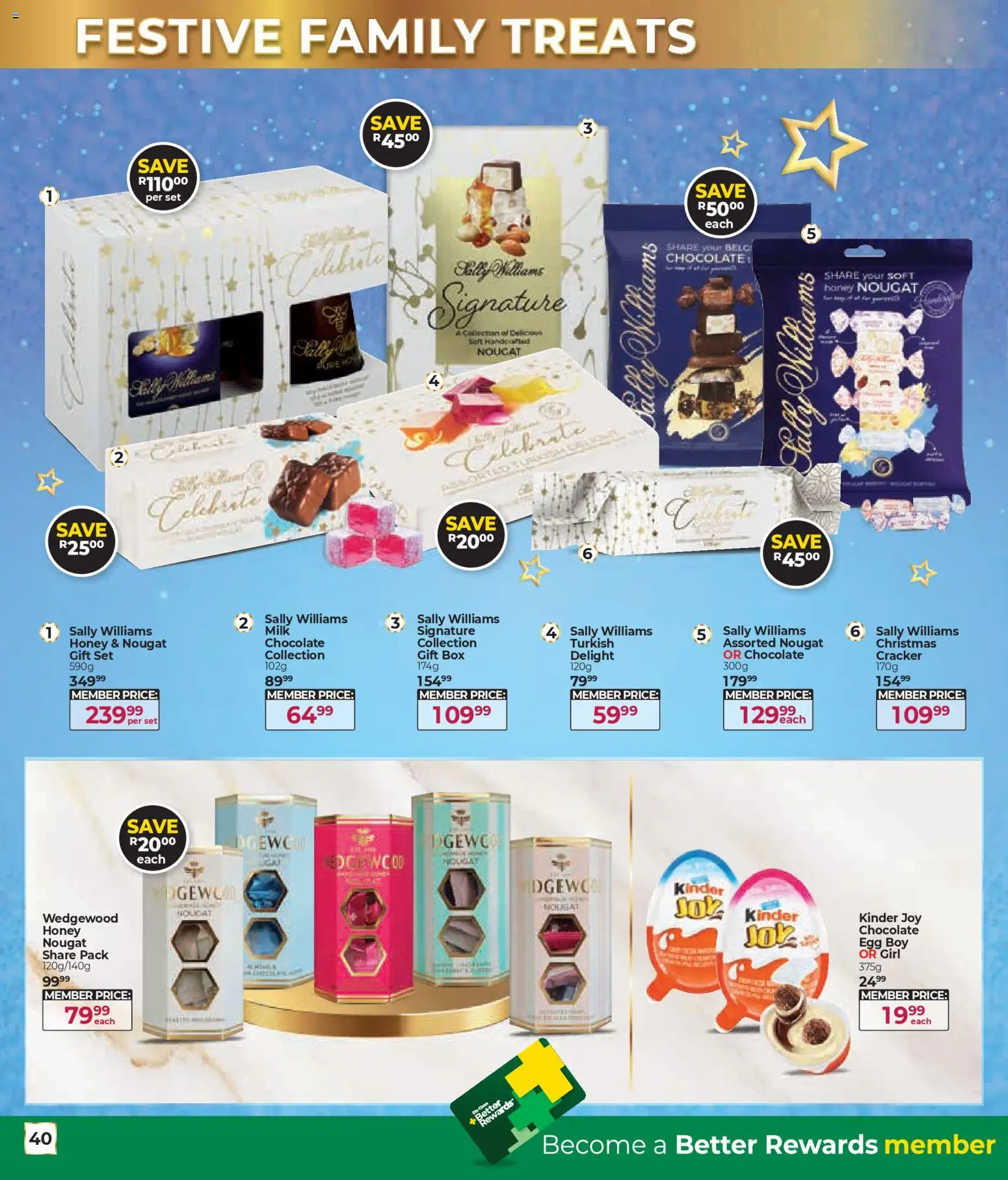 New Dis-Chem catalogue – valid from 29.10.2025 | Page: 40 | Products: Box, Milk, Chocolate