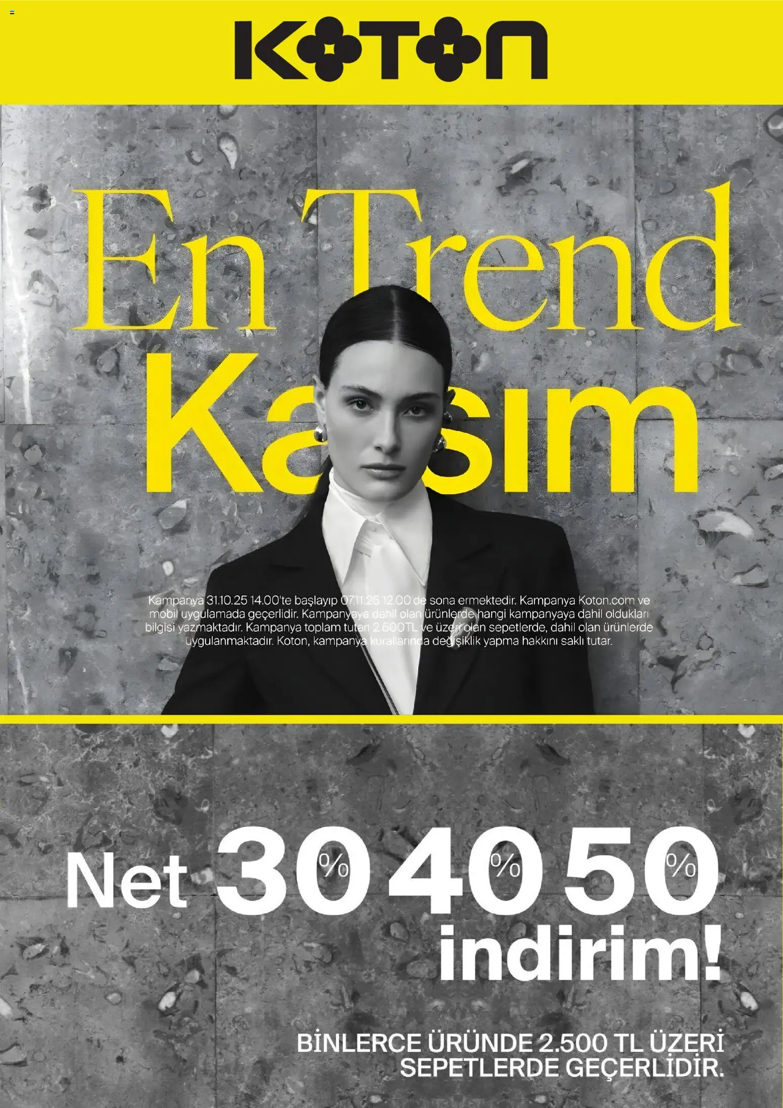 Koton Black Friday - 31.10.2025 tarihinden itibaren geçerlidir | Sayfa: 1