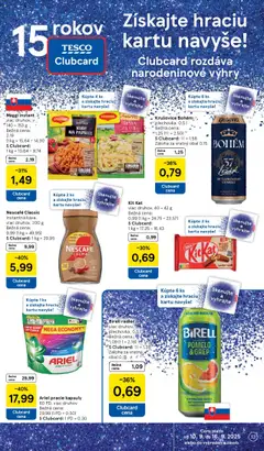 Nové Tesco akcie – leták je platný od 10.09.2025 | Strana: 13