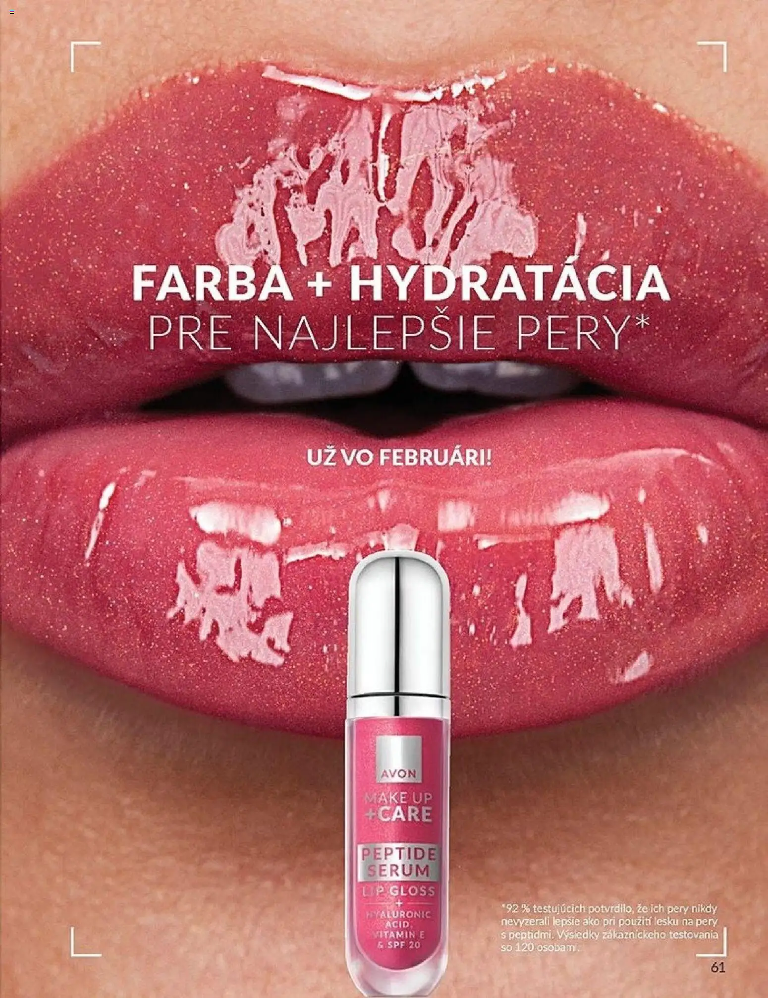 Nové Avon akcie – leták je platný od 01.01.2026 | Strana: 61 | Produkty: Make up