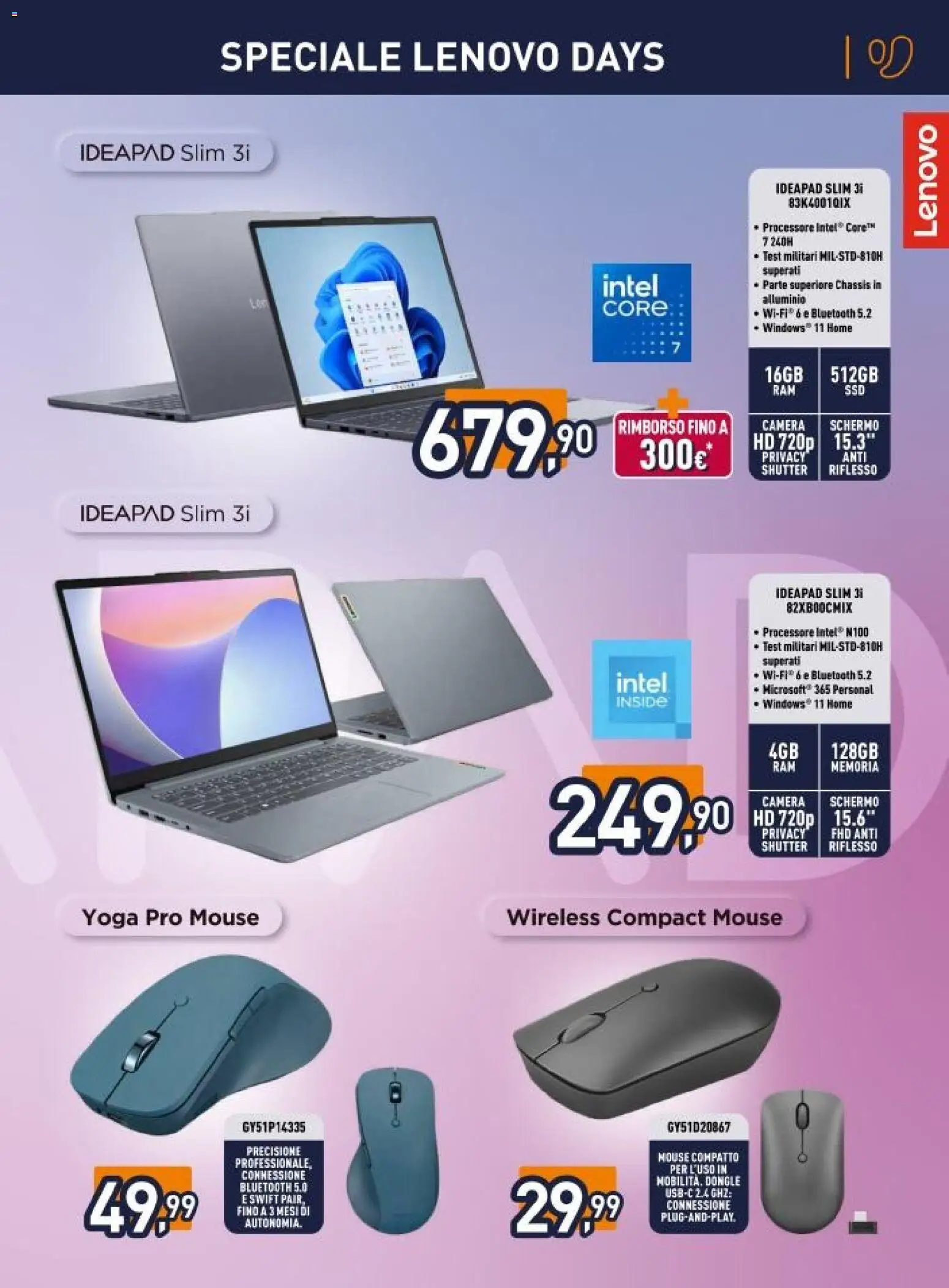 Volantino Unieuro del 15.12.2025 | Pagina: 3