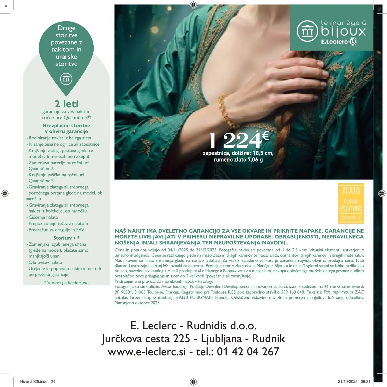 Novi E.leclerc katalog ponudbe – veljaven od 04.11.2025 | Stran: 24 | Izdelki: Baterije