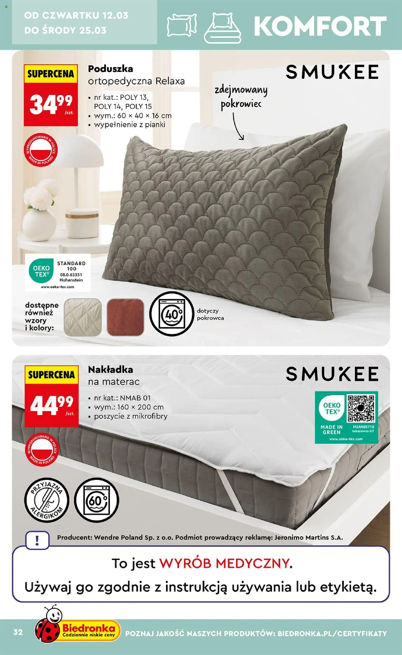 Biedronka Polsko leták - Hity i inspiracje od 07.03.2026 | Strana: 32