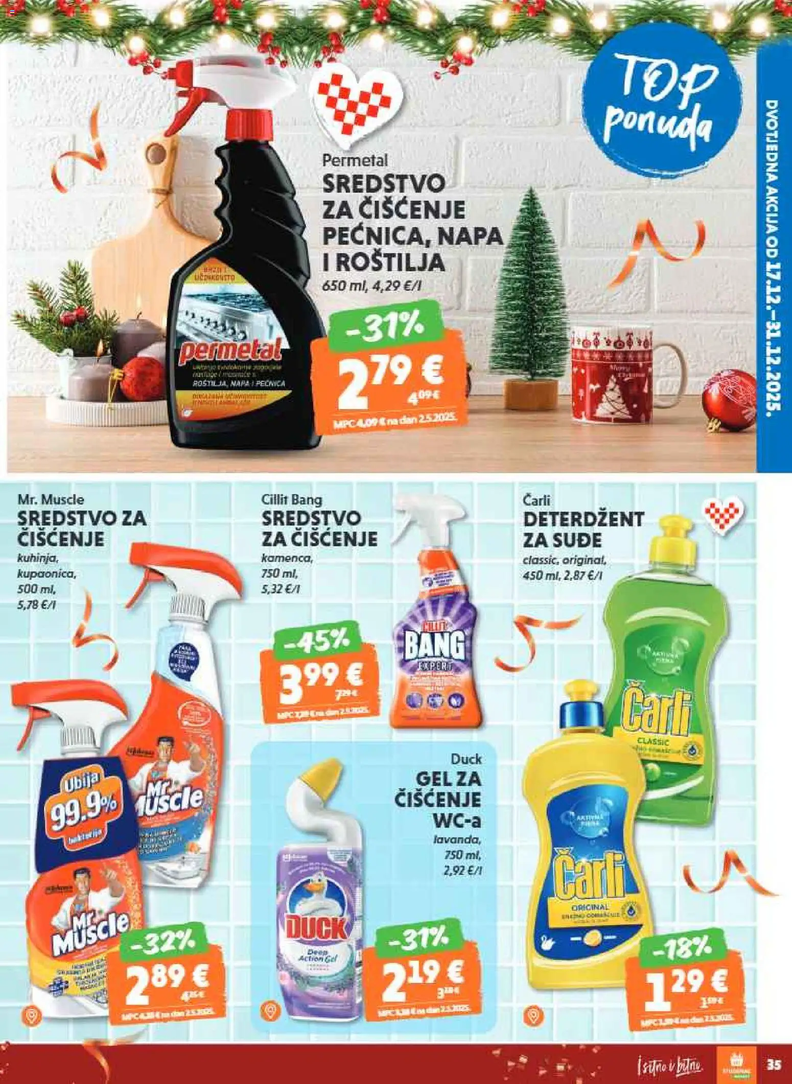 Studenac katalog | vrijedi od 17.12.2025 | Stranica: 35 | Proizvodi: Deterdžent