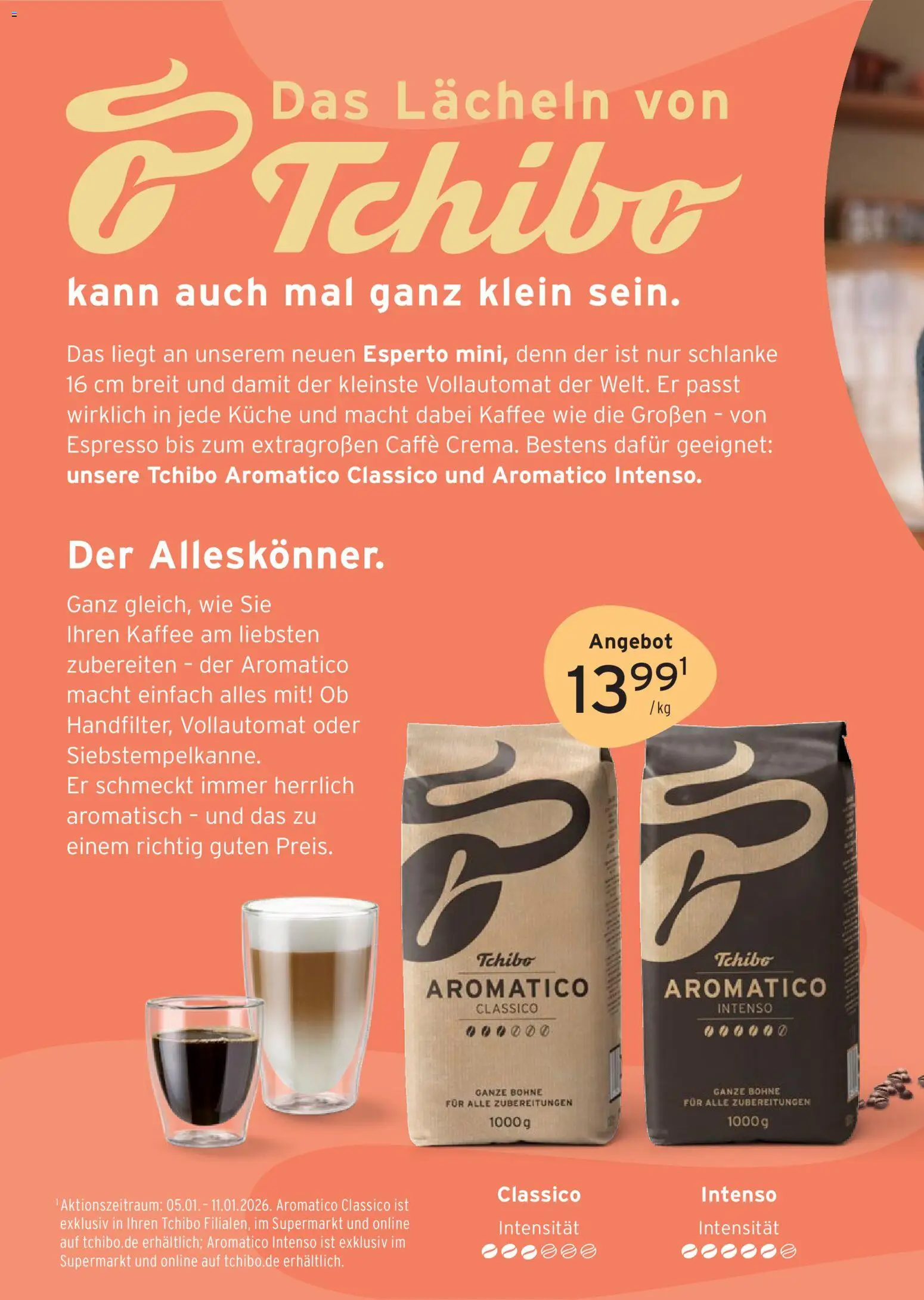 Prospekt Tchibo Back to gym – gültig ab 07.01.2026 | Seite: 34 | Produkte: Kaffee, Küche