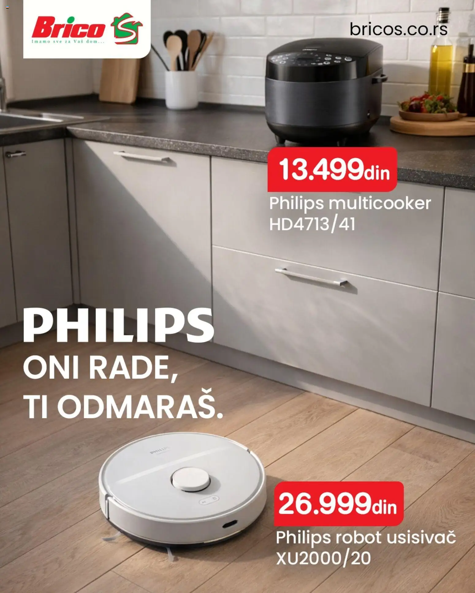 Brico S katalog - važi od 24.03.2026 | Strana: 6 | Proizvode: Usisivač, Robot, Robot usisivač