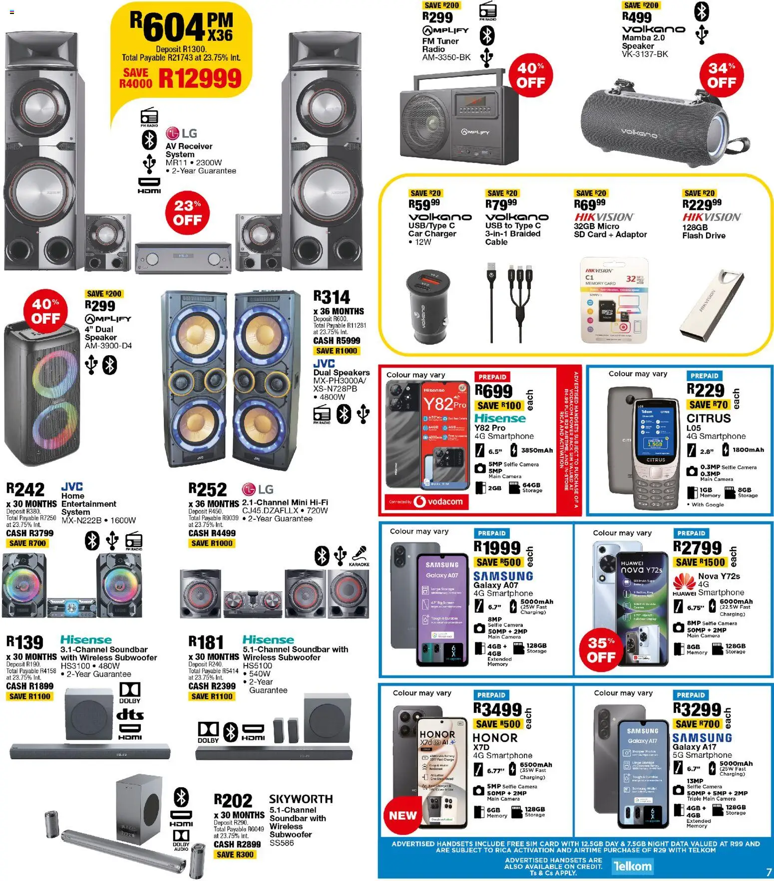 New OK Furniture catalogue – valid from 25.02.2026 | Page: 7 | Products: Data, Smartphone, Camera, Speaker