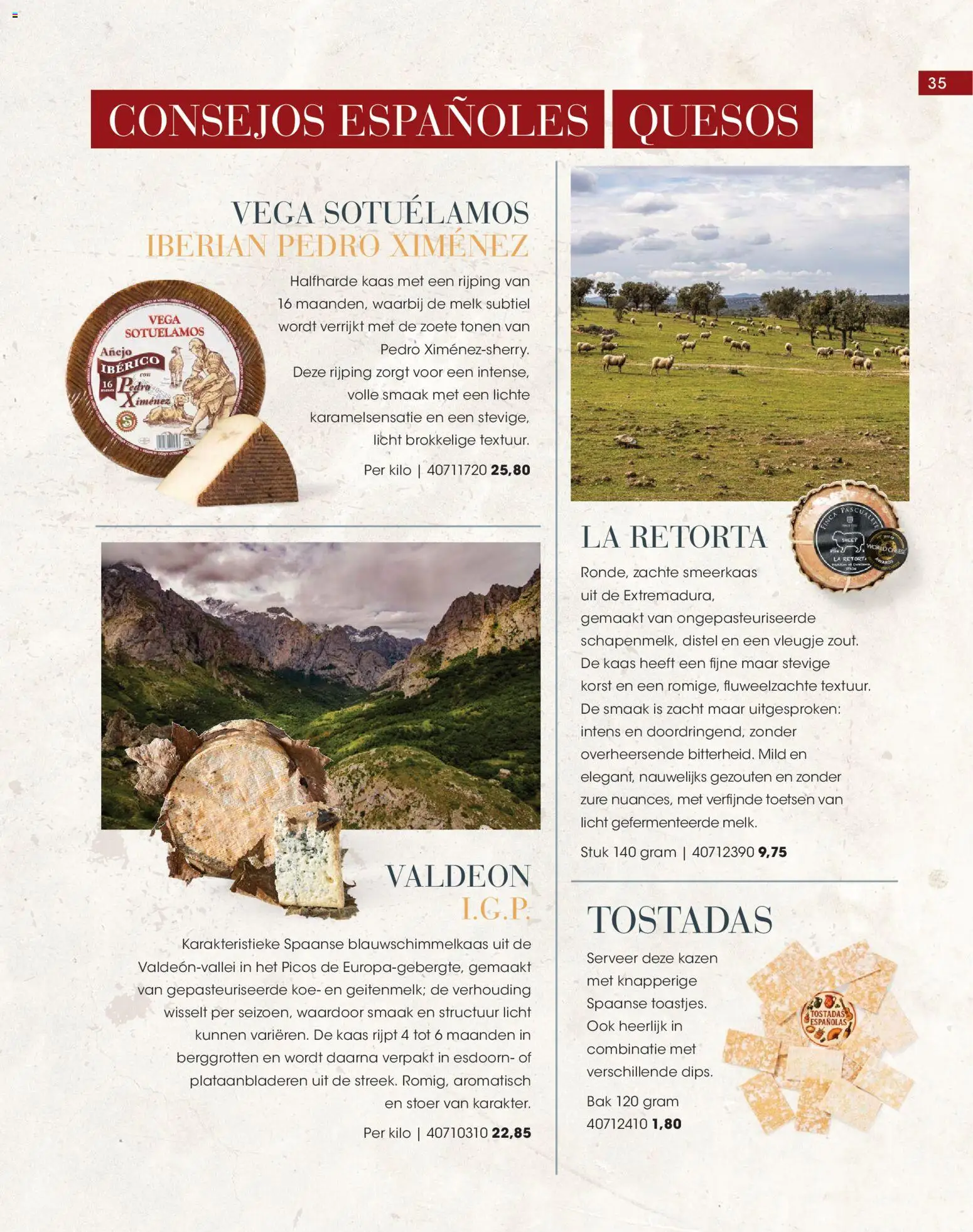 {H1} | Pagina: 35 | Producten: Melk, Kaas, La